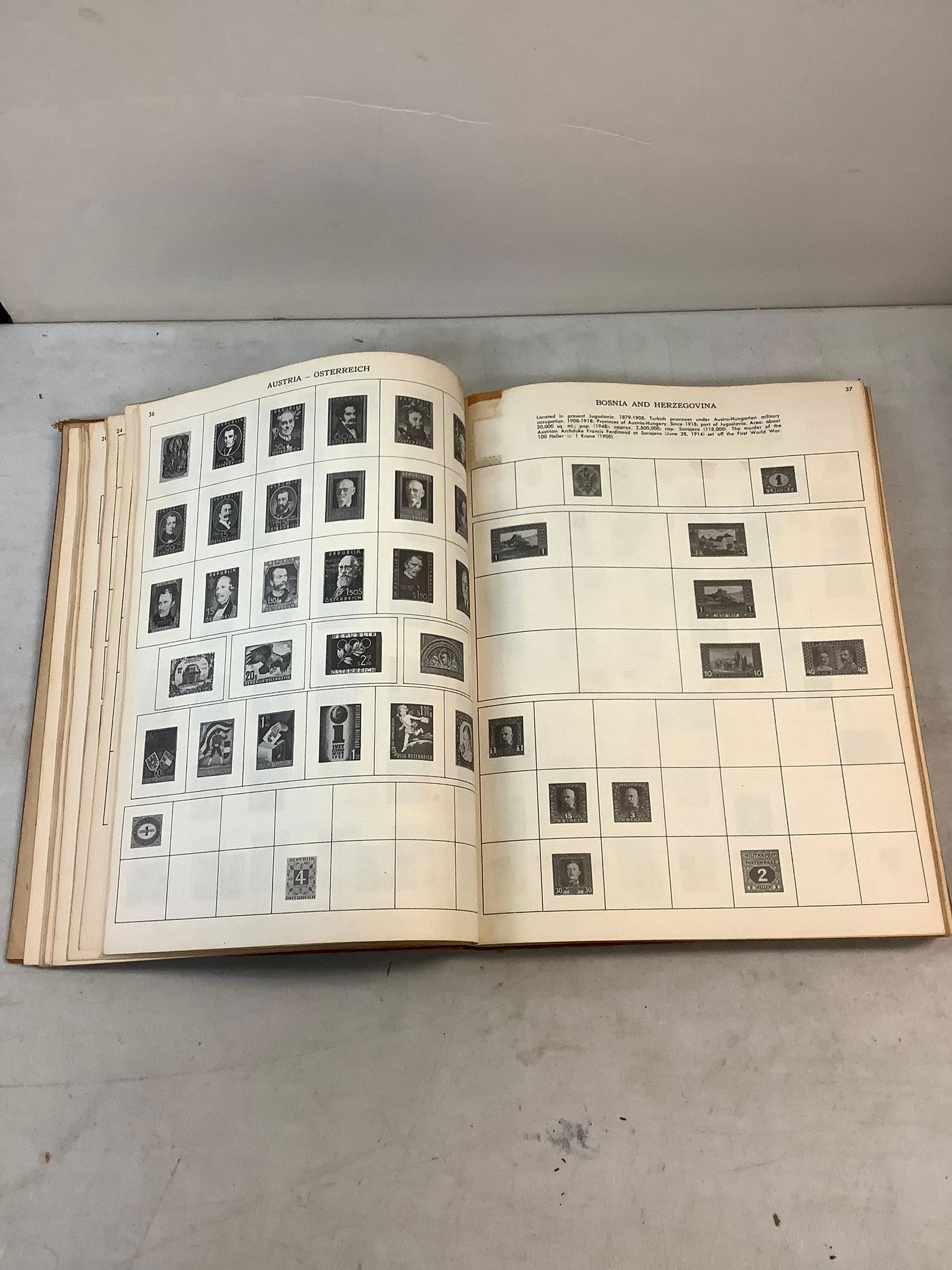 The New world wide postage stamp album with some stamps (1 of 1)