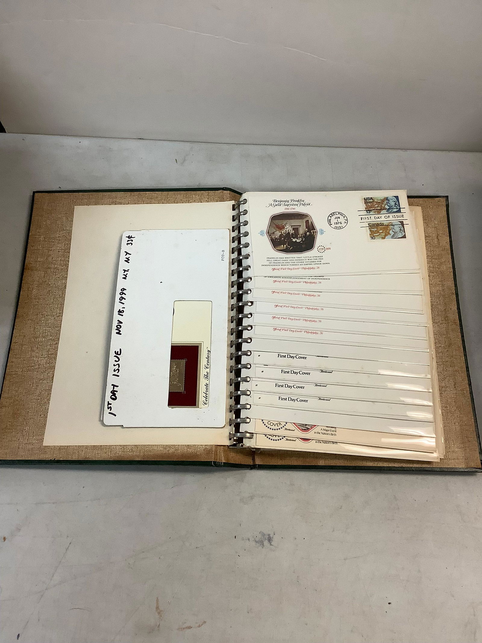 First day covers binder with some covers (1 of 1)