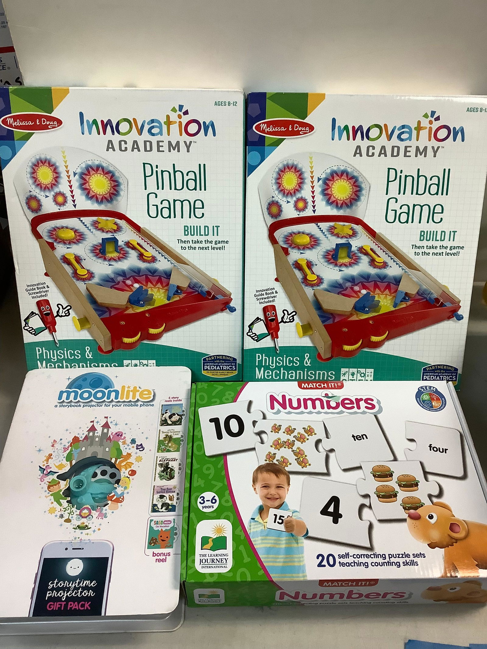 moonlite storybook projector, two invasion academy pinball game and more (1 of 1)