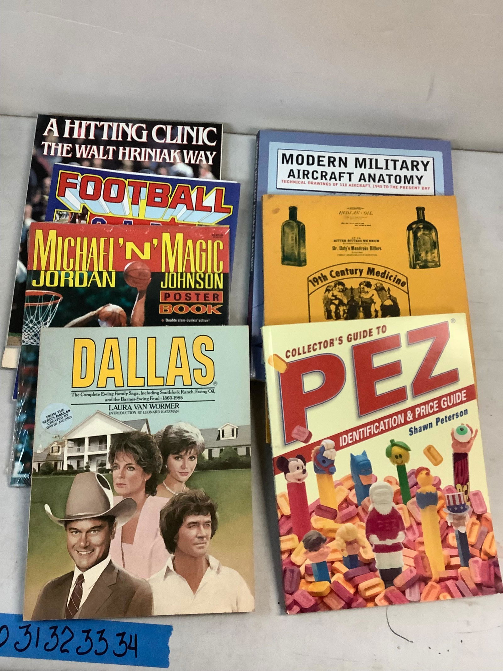 Lot of Books Including Sports, Pez, Military & Medicine: Lot of Books Including Sports, Pez, Military & Medicine