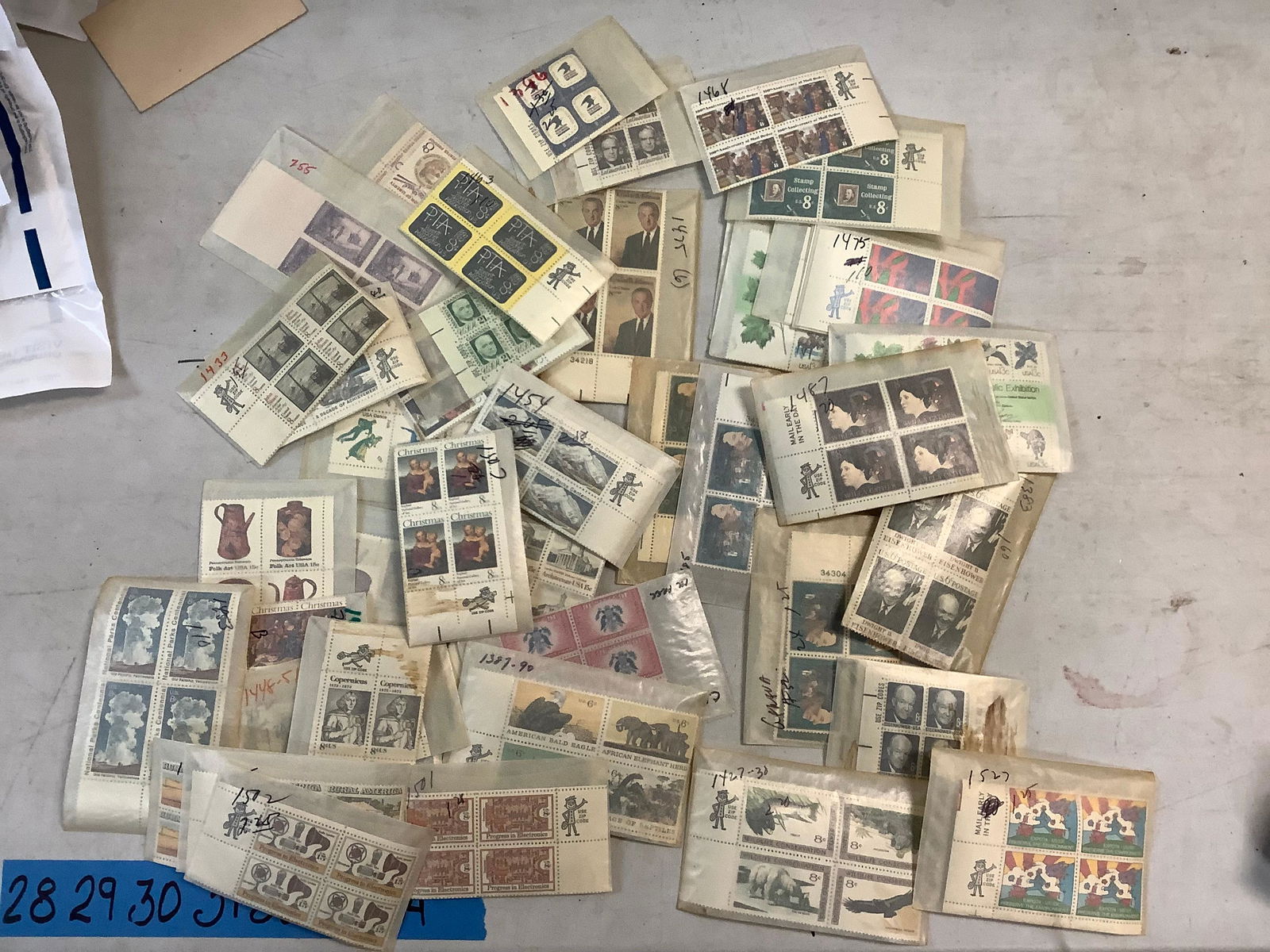 Lot of Stamps Including Canadian International Philatelic Exhibition, Dwight Eisenhower Etc. (1 of 1)