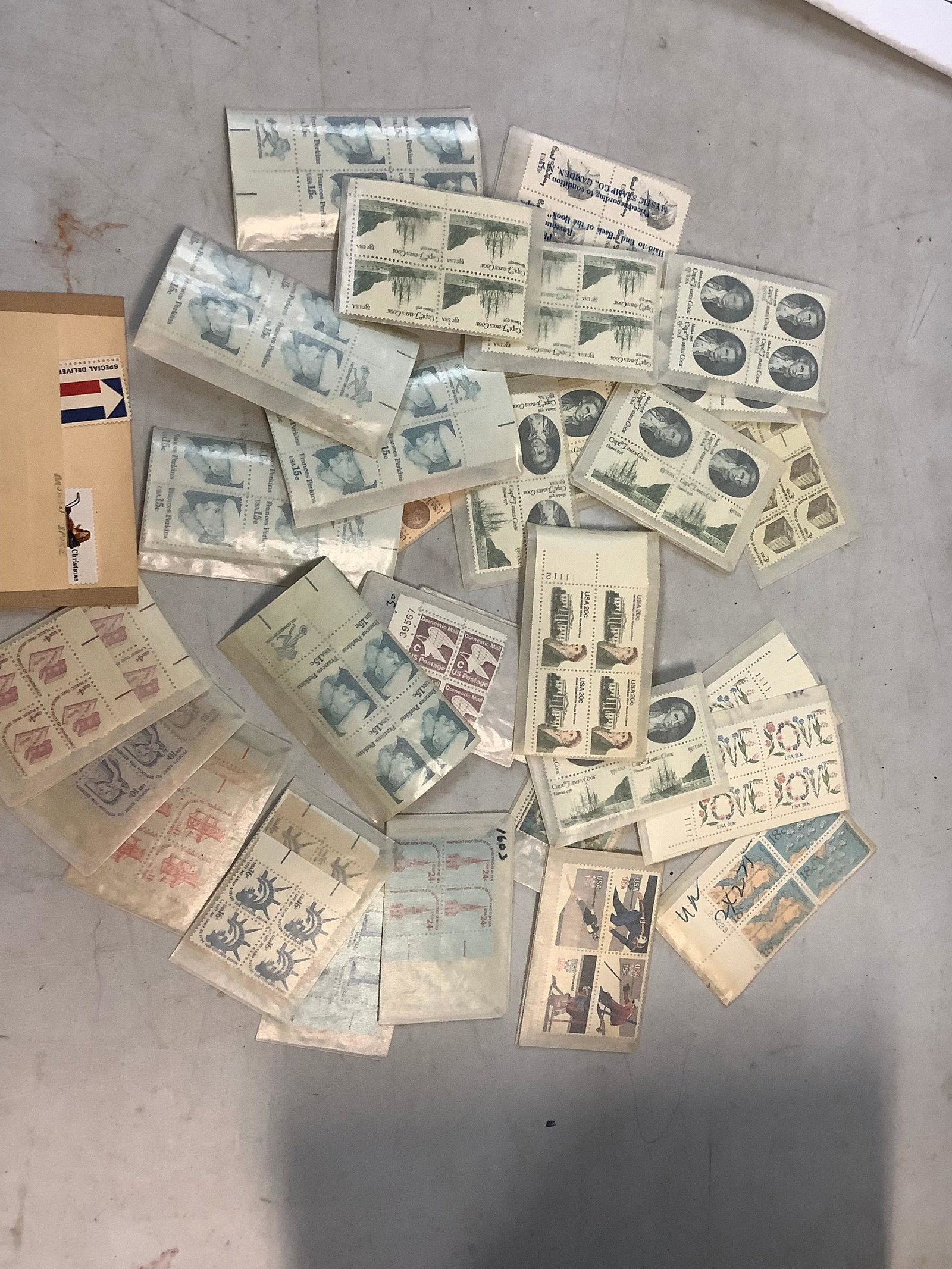 Lot of Stamps Including Olympics, Jack Cook, Statue of Liberty Etc.: Lot of Stamps Including Olympics, Jack Cook, Statue of Liberty Etc.