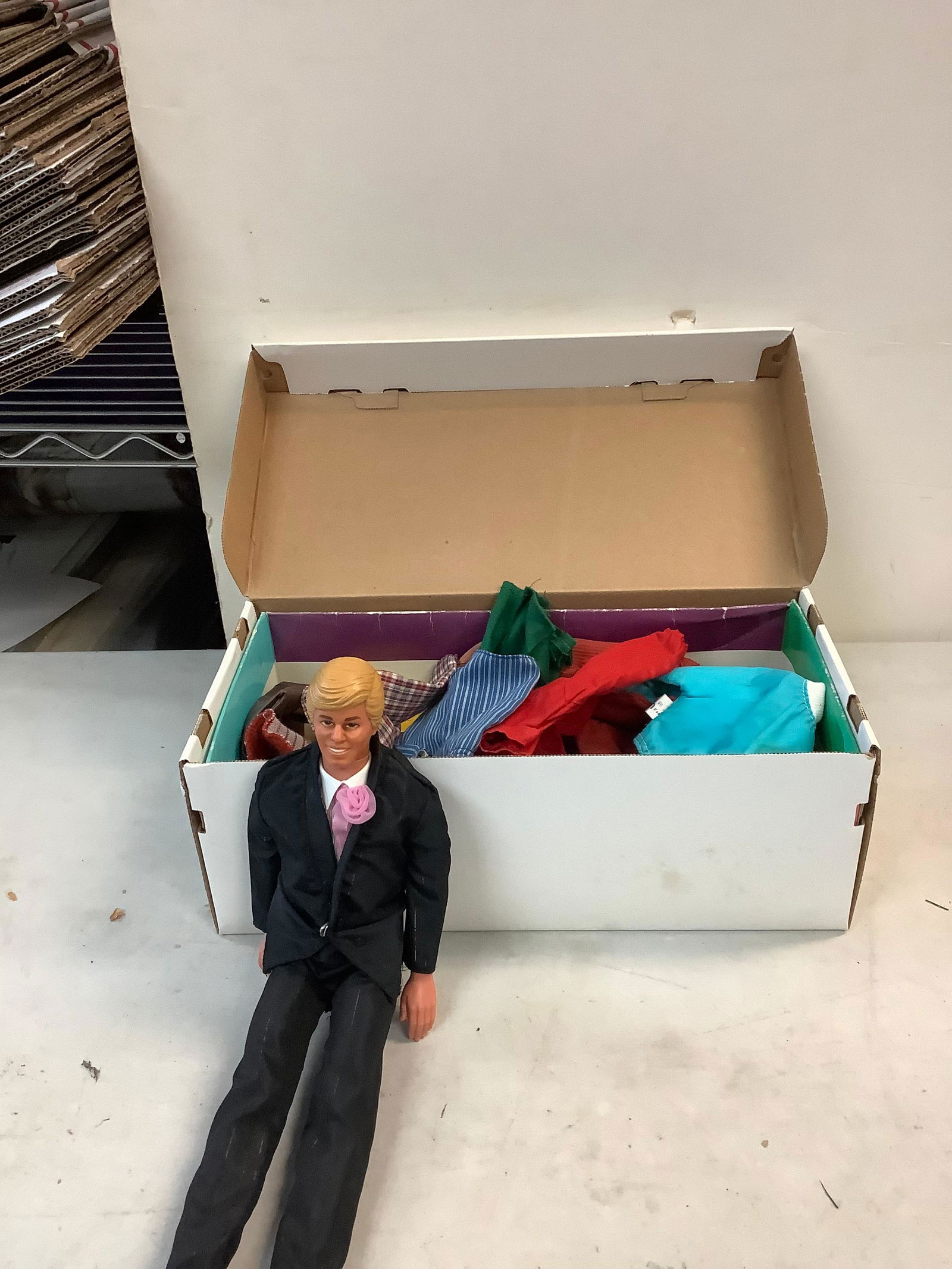 vintage ken doll and clothes (1 of 1)