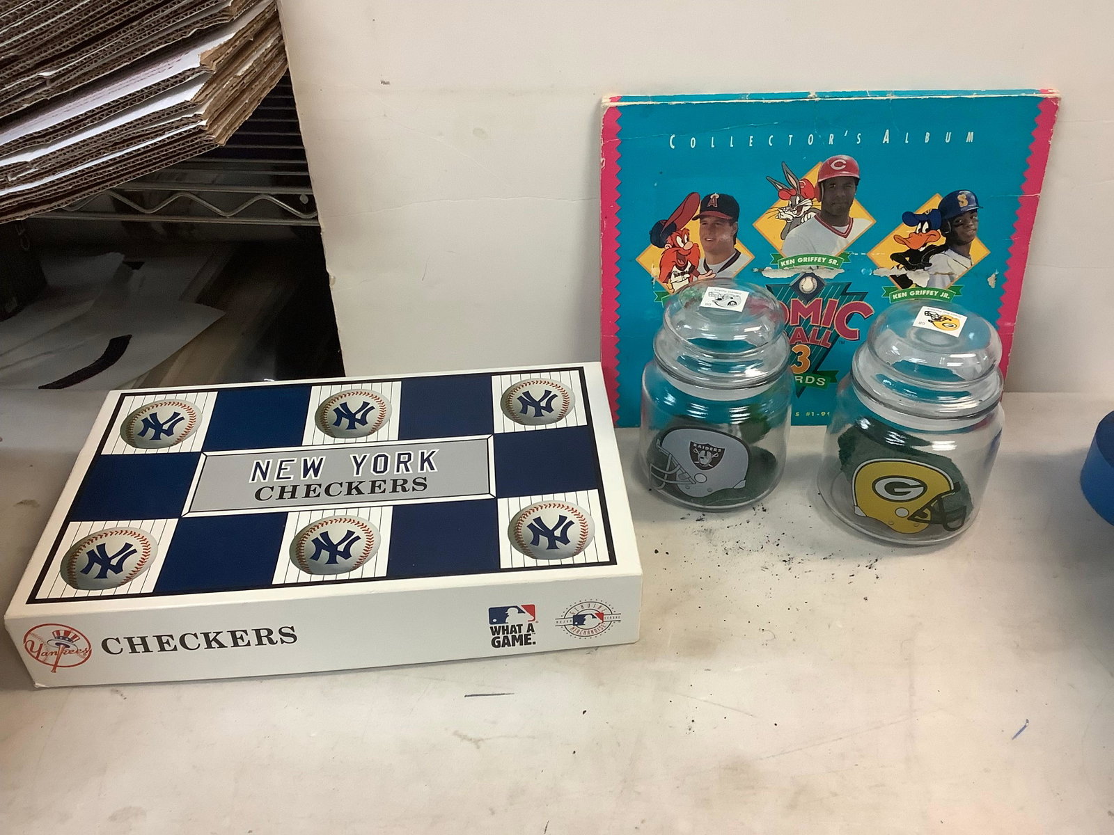 Yankees checkers game, candle holders and more: Yankees checkers game, candle holders and more