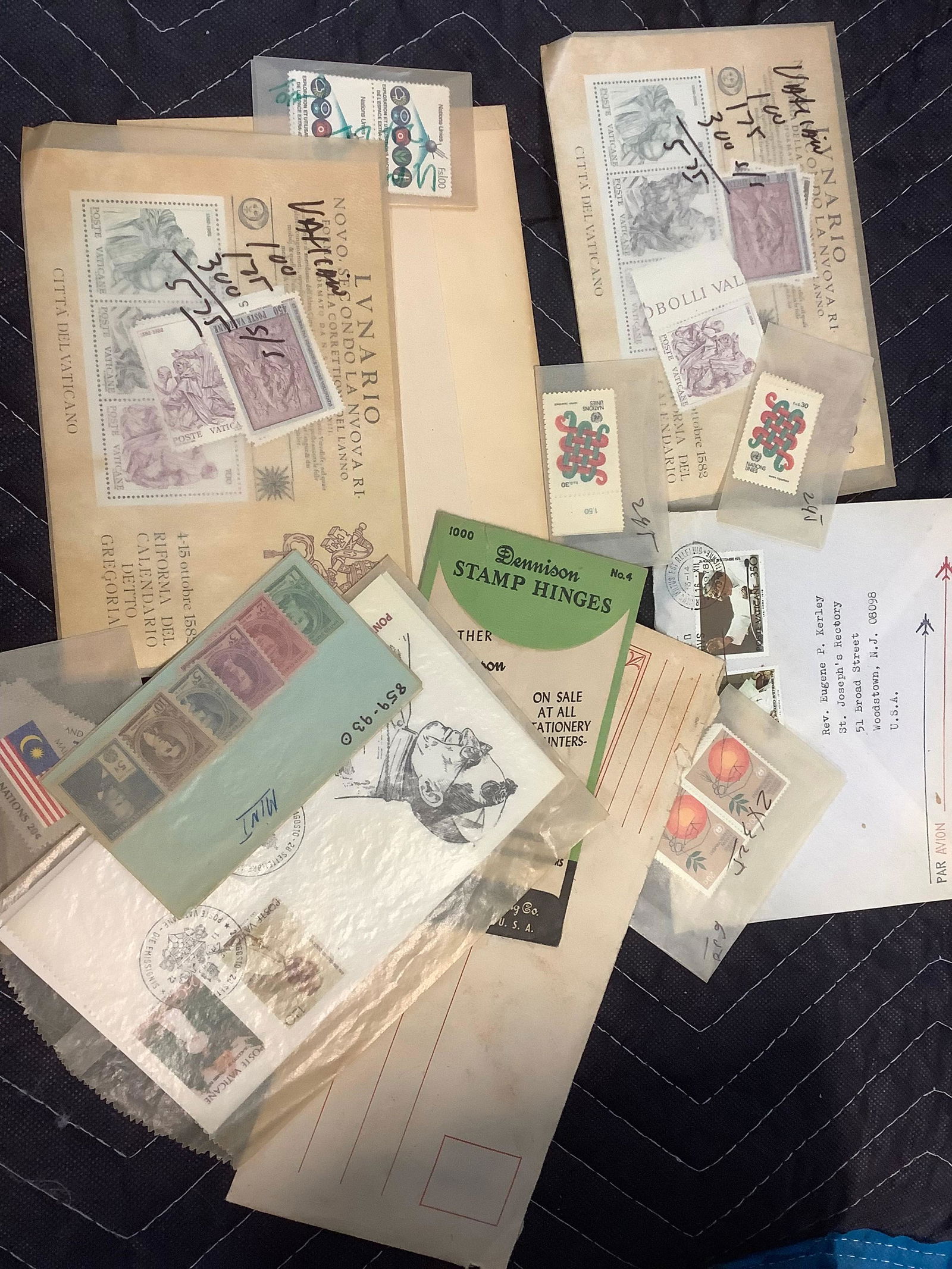 large lot of foreign stamps (1 of 1)