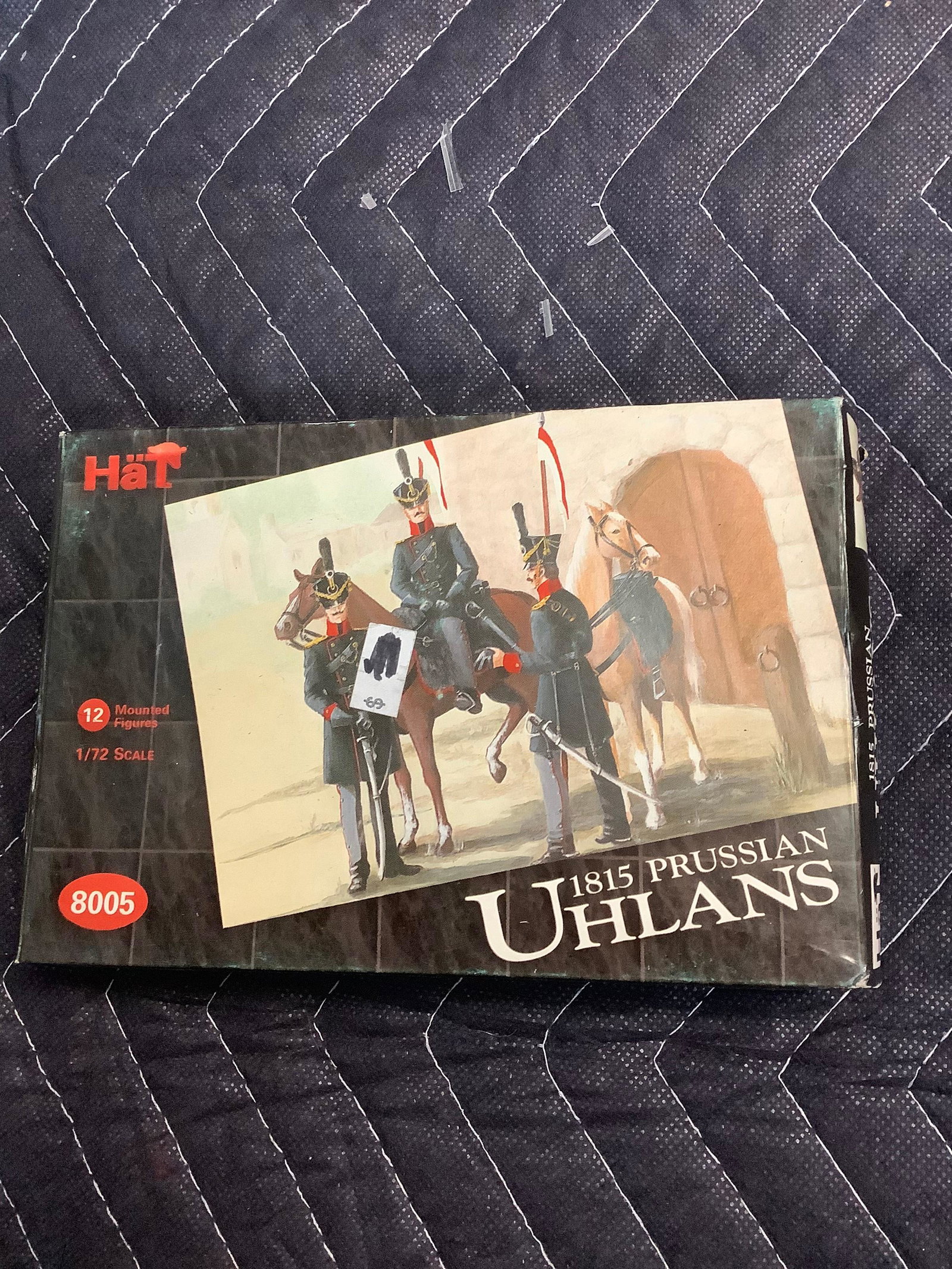 Hal 1815 Prussian Uhlans 12 mounted figures 1/72 scale: Hal 1815 Prussian Uhlans 12 mounted figures 1/72 scale