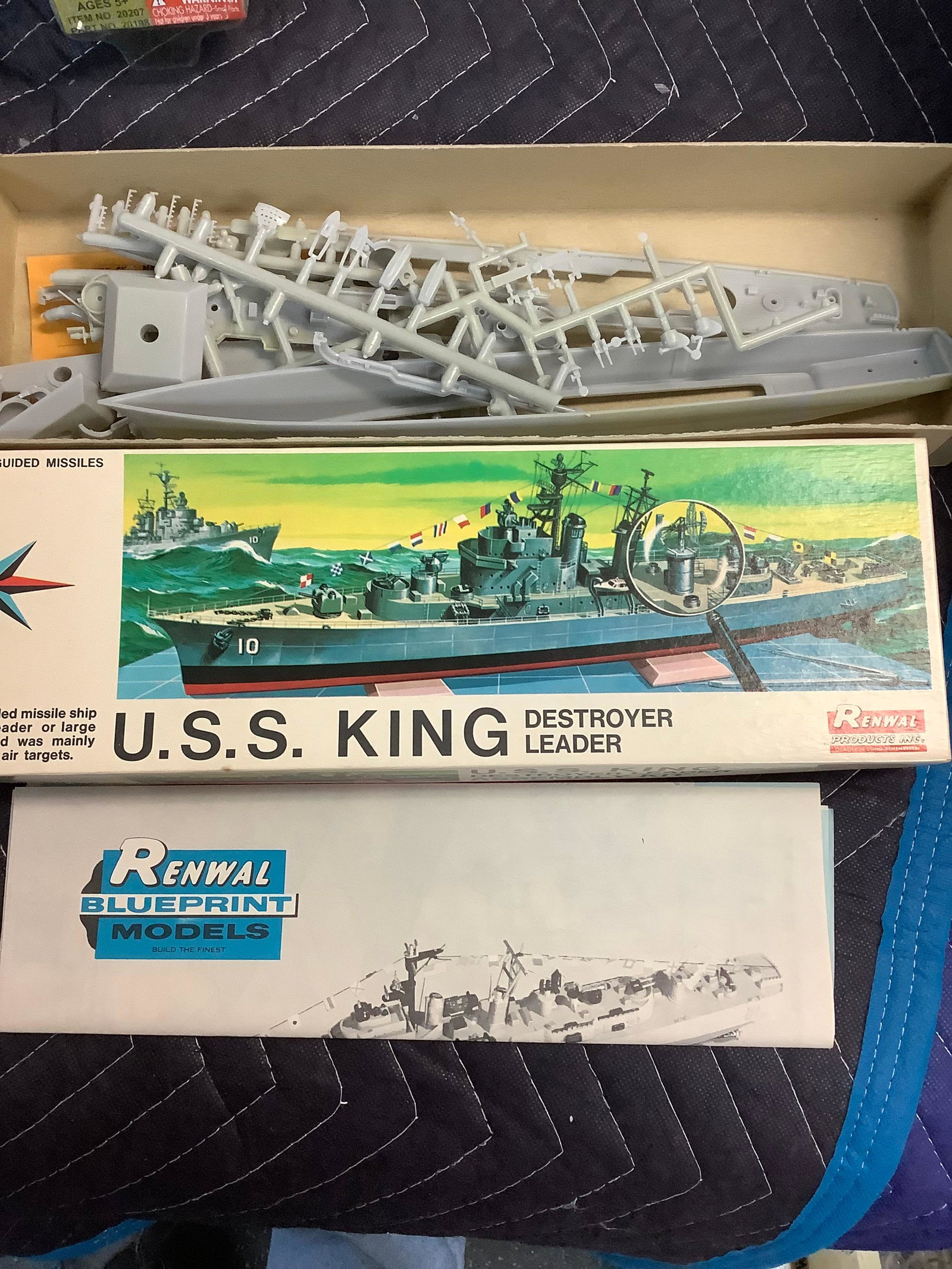 USS King Destroyer Leader Renwal Products Inc.: USS King Destroyer Leader Renwal Products Inc.
