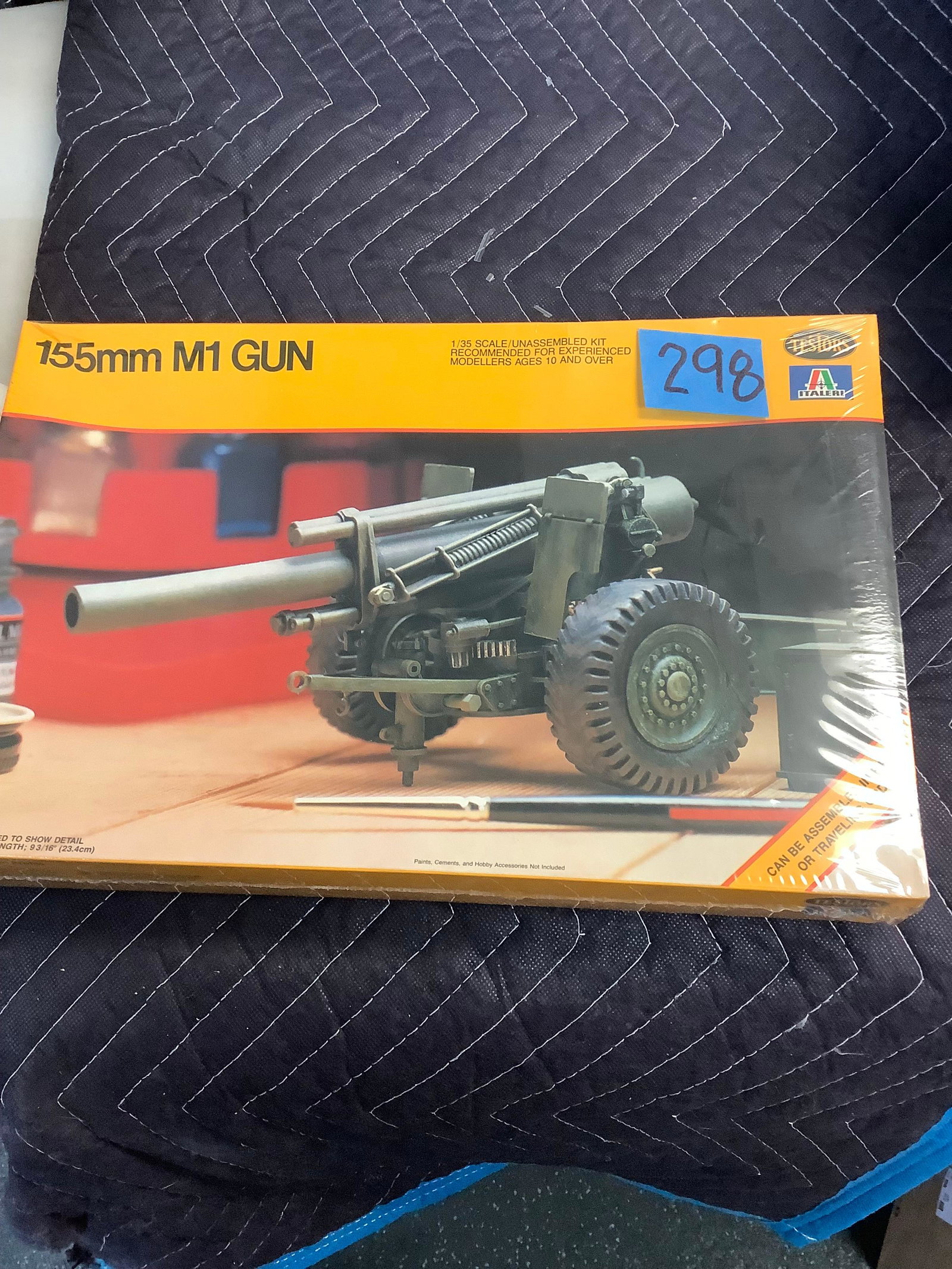 Italeri 155 mm M1 gun model kit: Italeri 155 mm M1 gun model kit