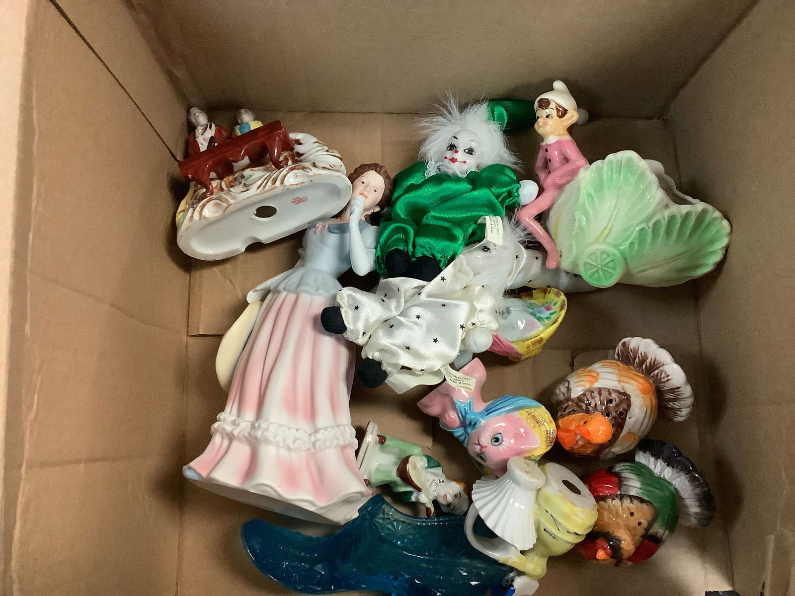 Lot of Ceramic Animal Figures, Turkey Salt & Pepper Shakers and More (1 of 1)