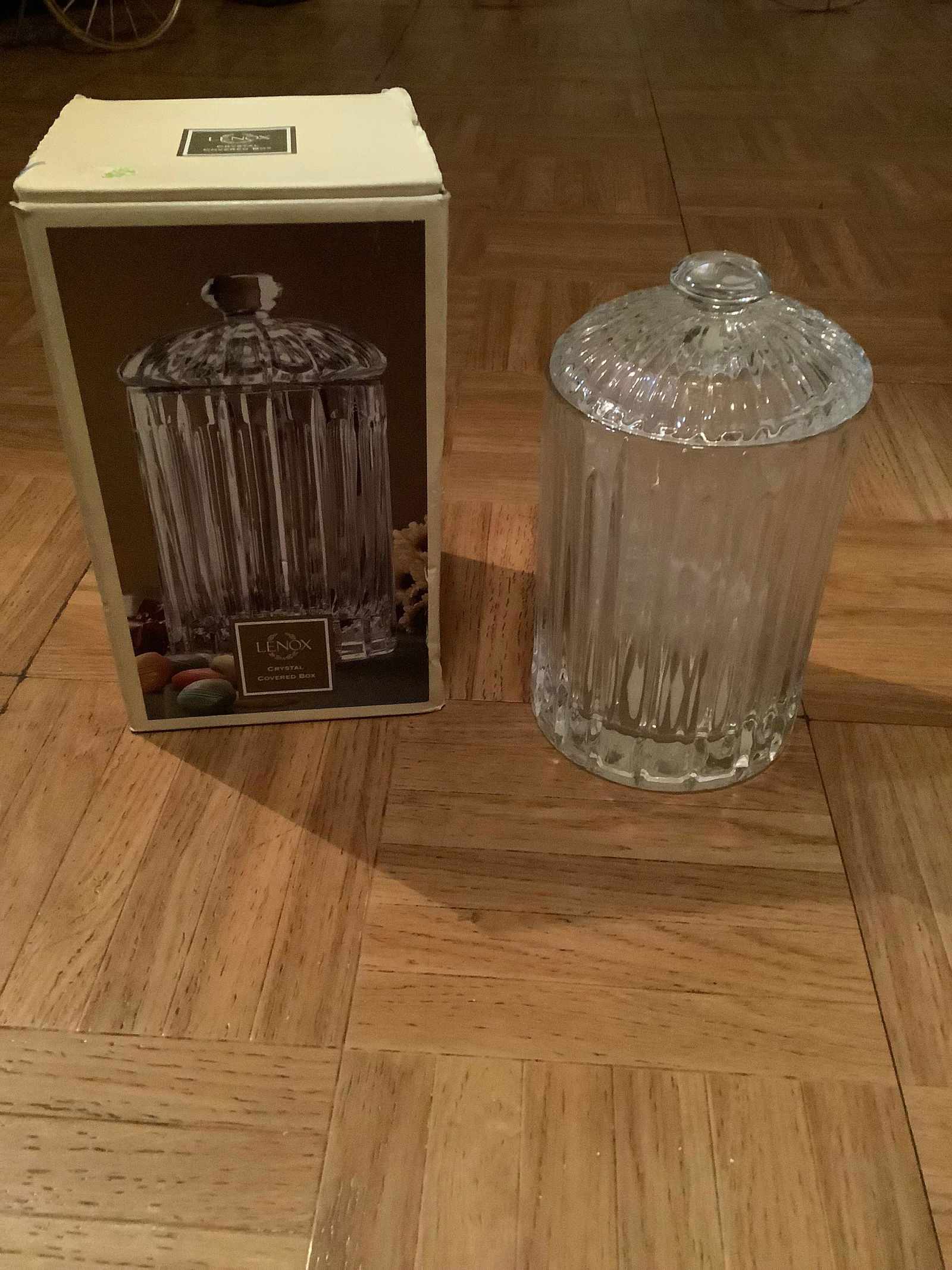 Lenox  Crystal Covered Box 7" (1 of 1)