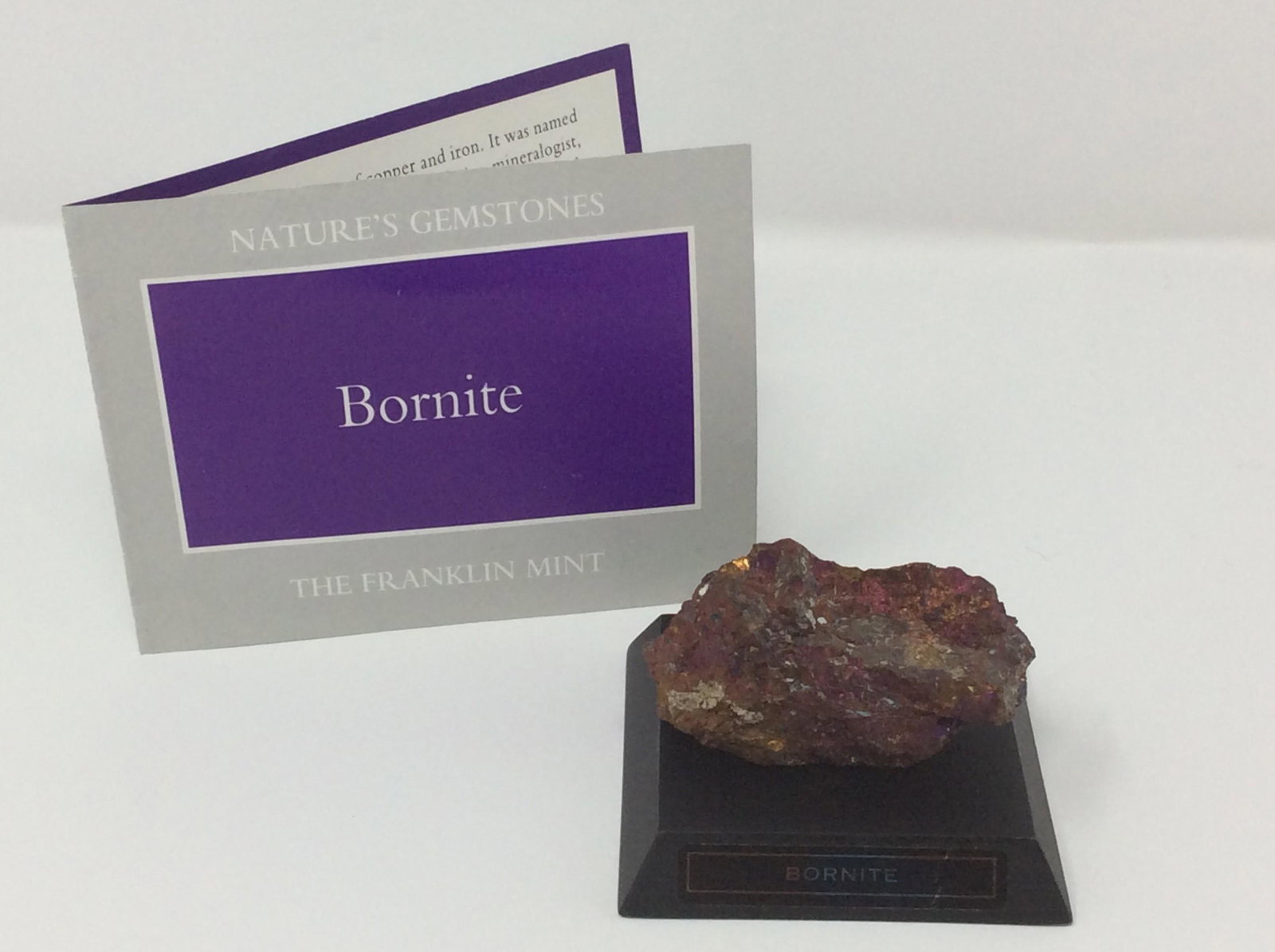 The Franklin Mint Nature's Gemstones, Bornite: The Franklin Mint Nature's Gemstones, Bornite