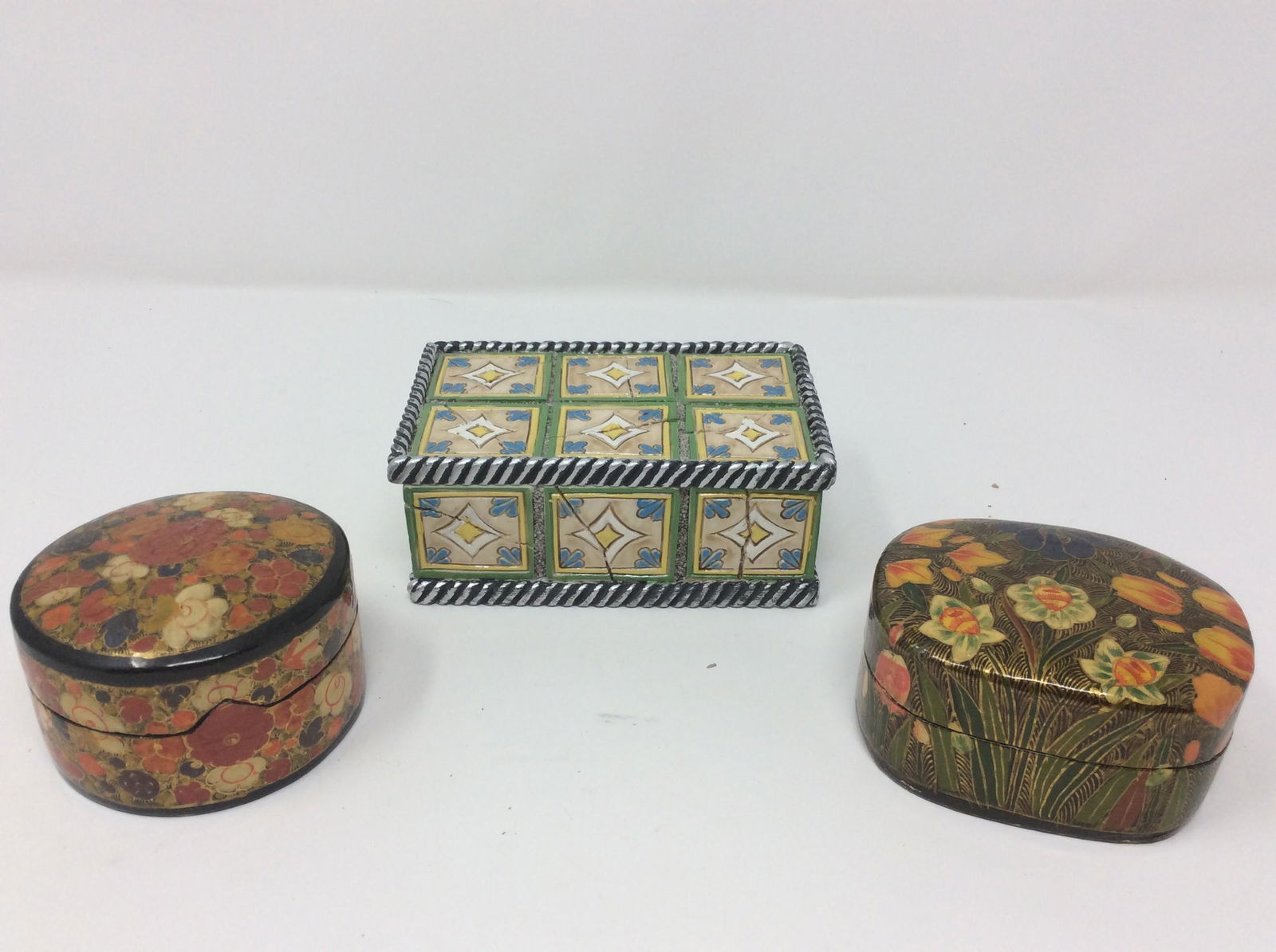 Hand made trinket boxes  2.5, 3 and 3.5 (1 of 1)
