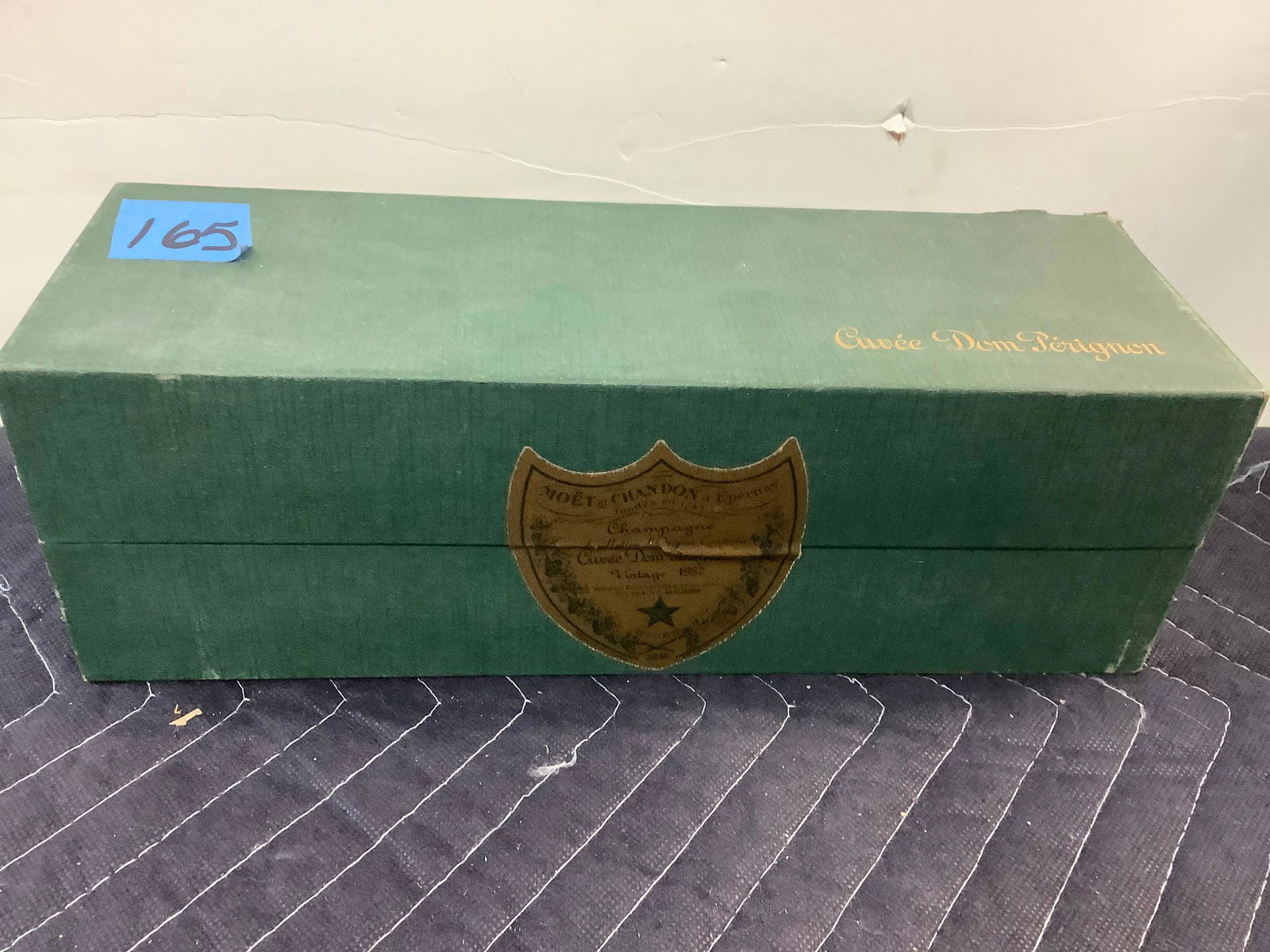 Cuvee Dom Perignon 1988 750ML champagne sealed Box: Any contents in bottle is Free; You are bidding on the bottle & unbroken tax stamp