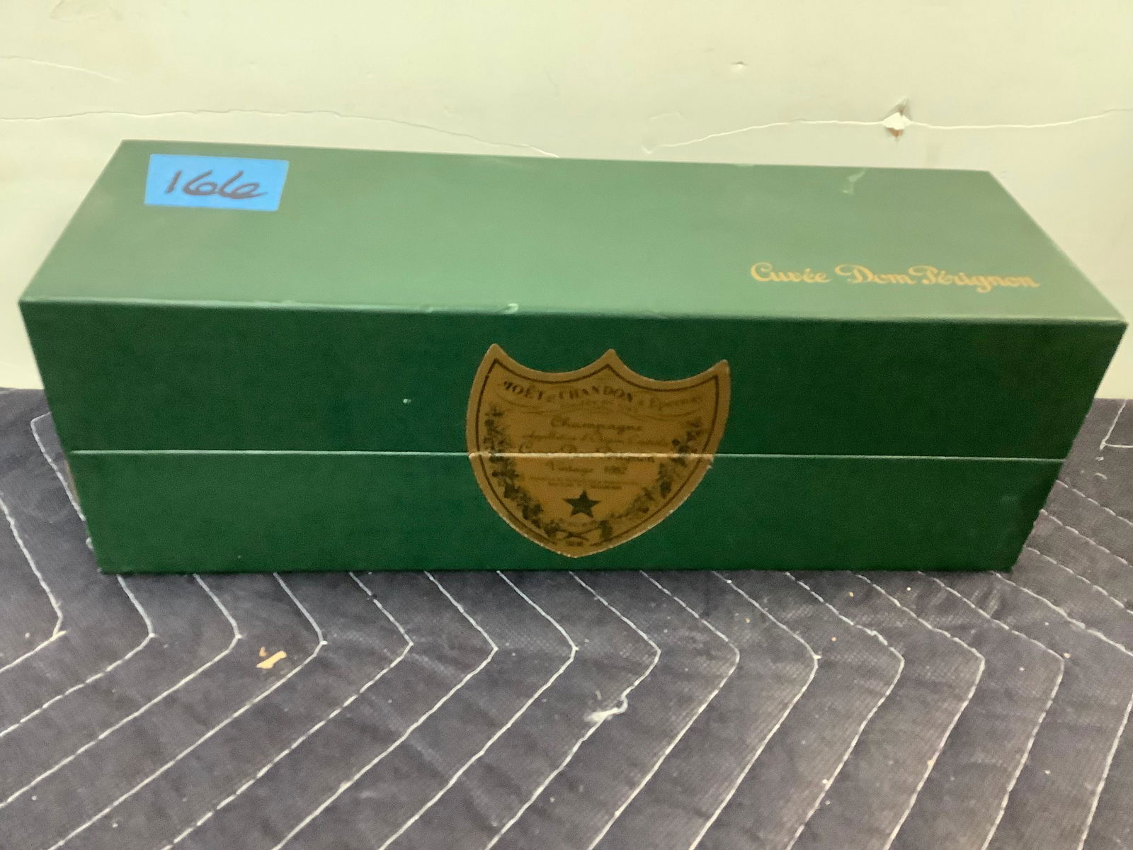 Cuvee Dom Perignon 750ML Champagne sealed box: Any contents in bottle is Free; You are bidding on the bottle & unbroken tax stamp