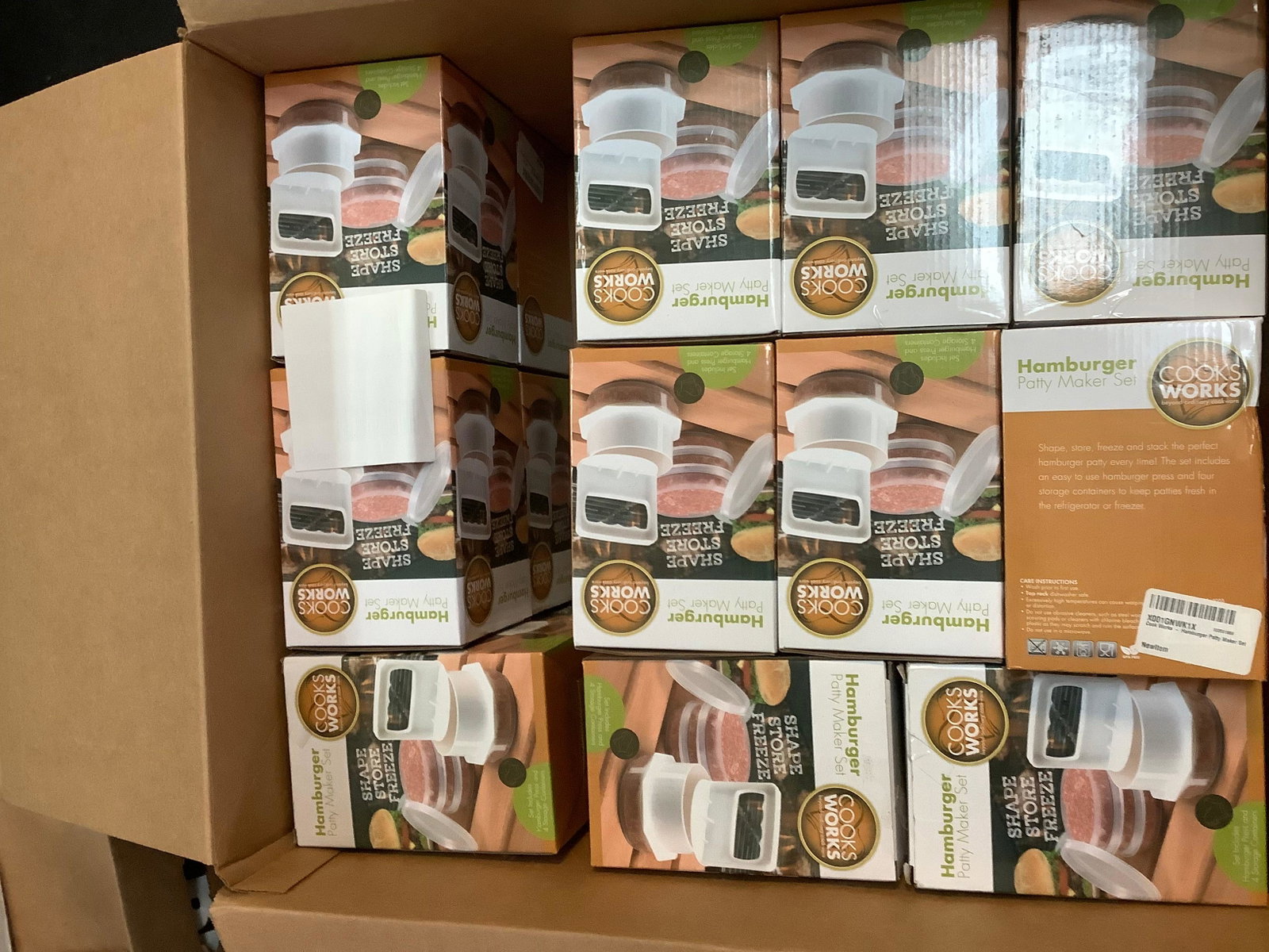 22 Sets of Cooks Works Hamburger Patty Maker Set: 22 Sets of Cooks Works Hamburger Patty Maker Set