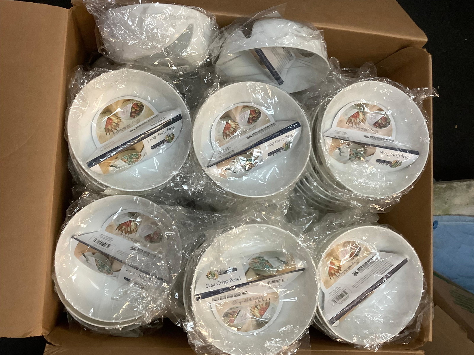 Case of Stay crisp bowls; Approx. 67 Bowls: Case of Stay crisp bowls; Approx. 67 Bowls