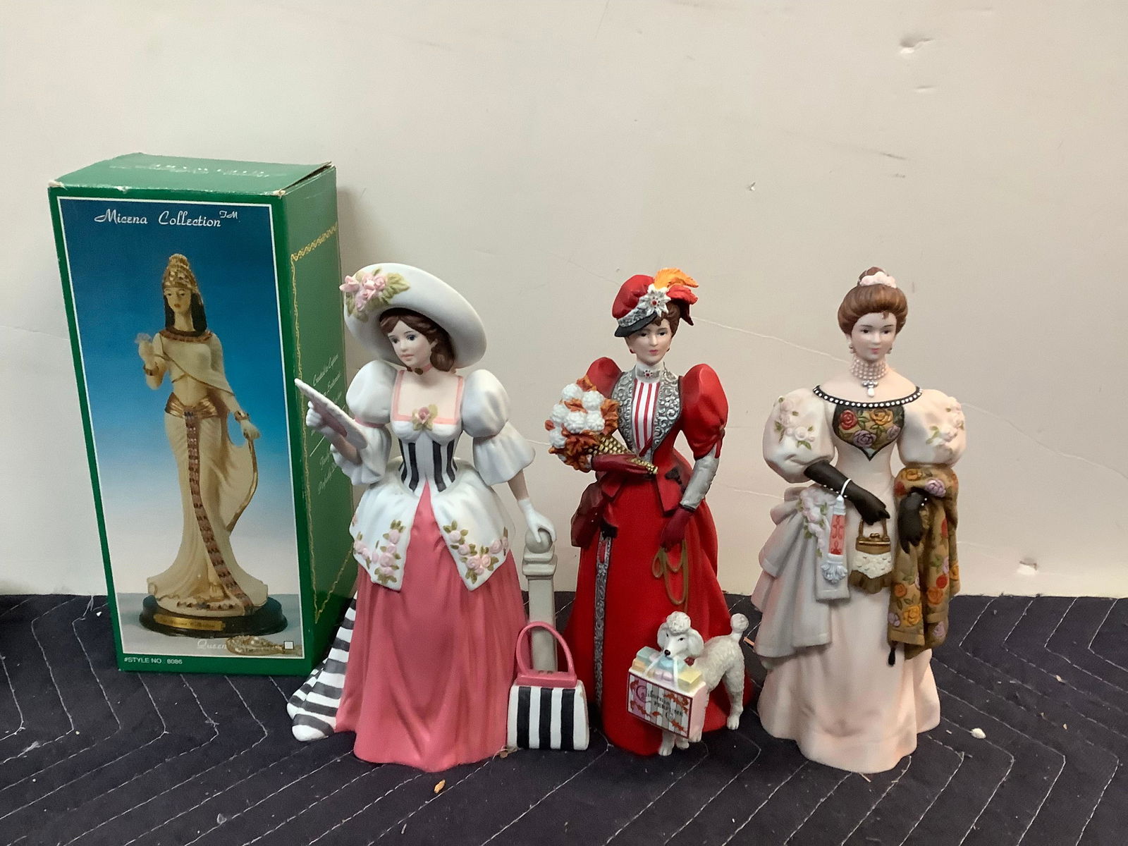 Lot of Ceramic Statues Tallest 10.5" (1 of 1)
