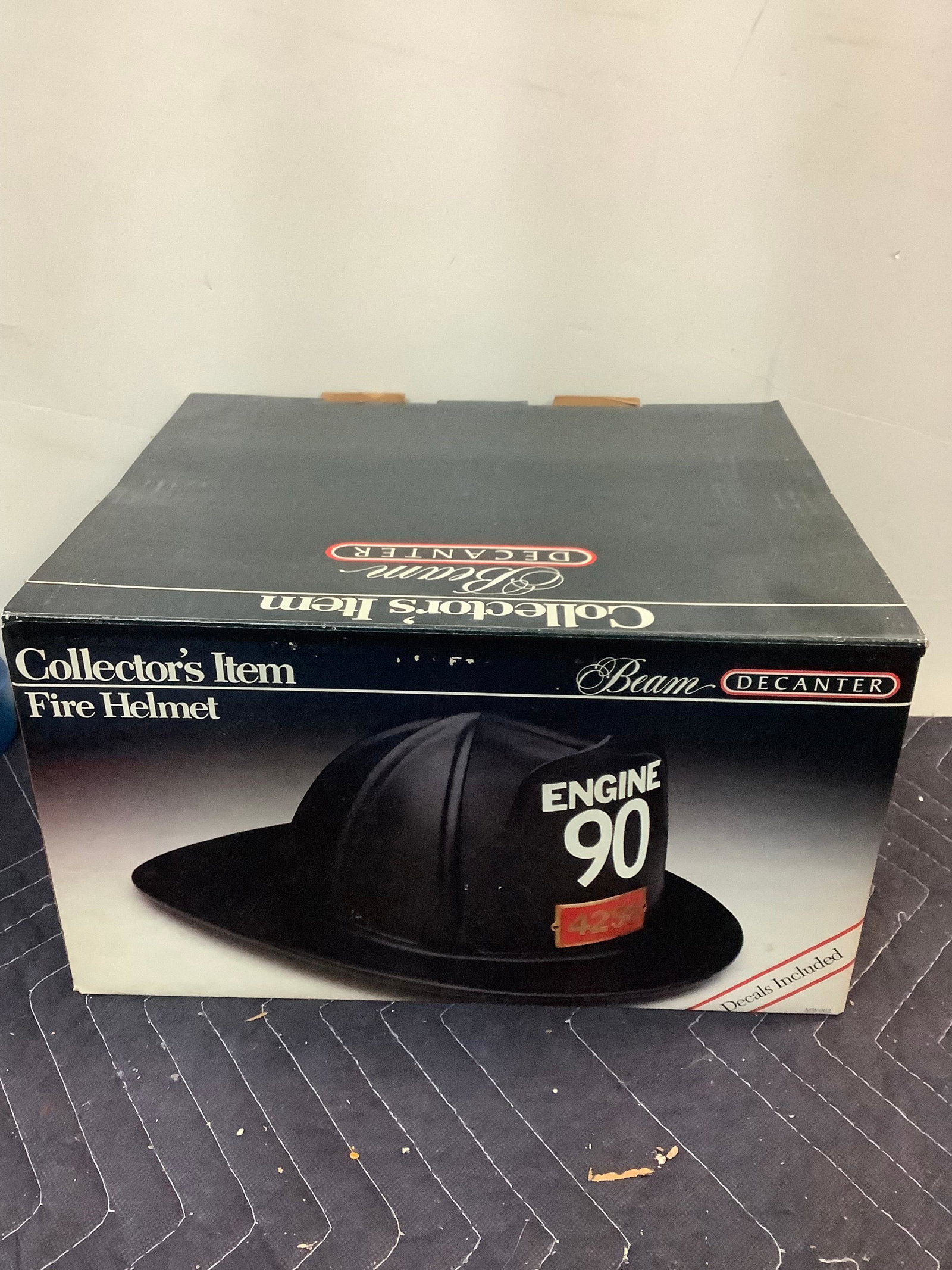 Beam Fire Helmet Decanter (Filled): Beam Fire Helmet Decanter (Filled)