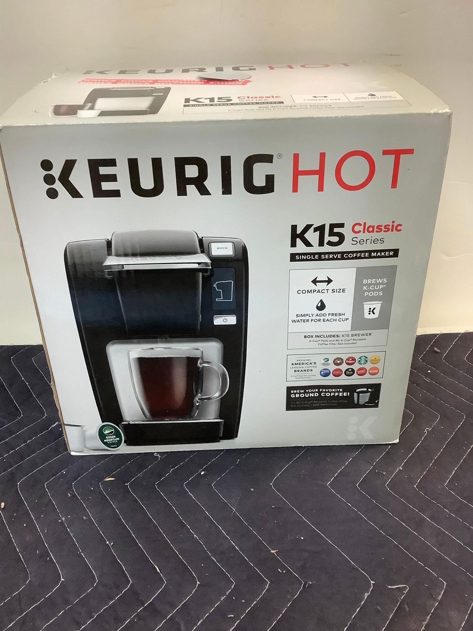 Keurig Hot K15 Classic Single Serve Coffee Maker (1 of 1)