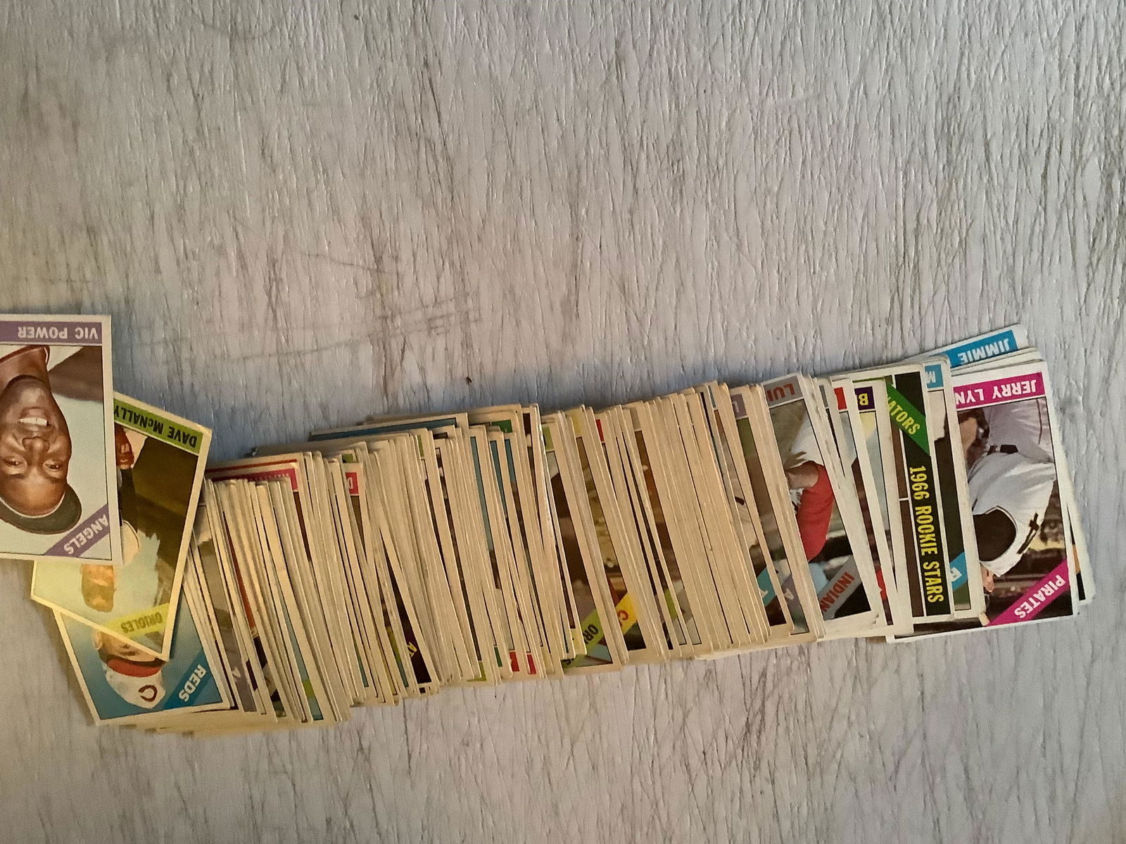Lot of vintage 1966 Baseball Cards (1 of 1)