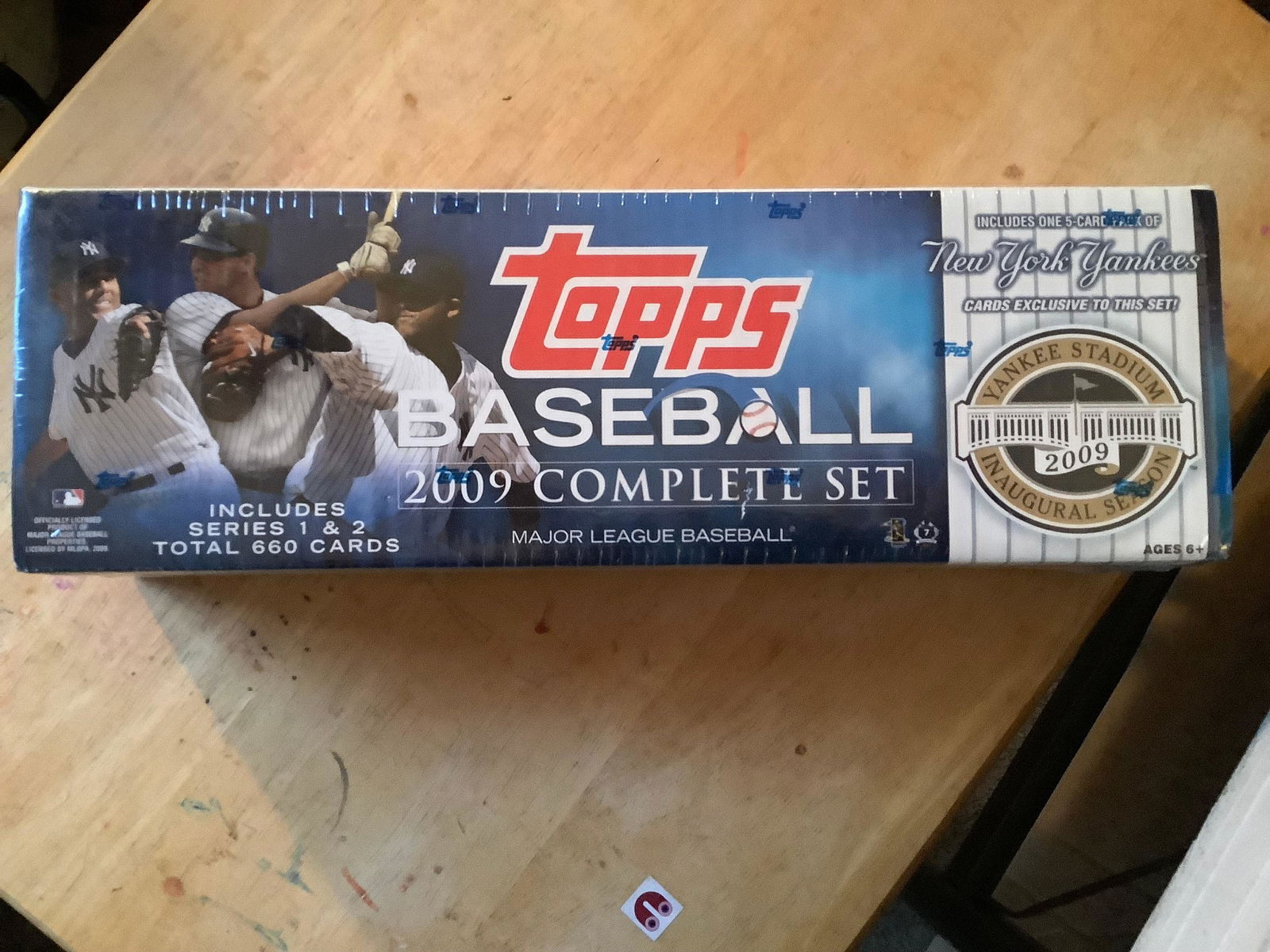 2009 Topps Baseball Card set sealed box - Yankees (1 of 1)