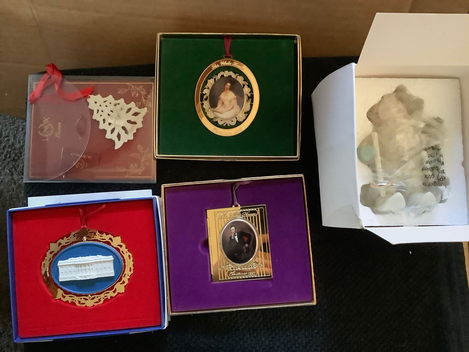 Lot of White House and Lenox Christmas Ornaments (1 of 1)
