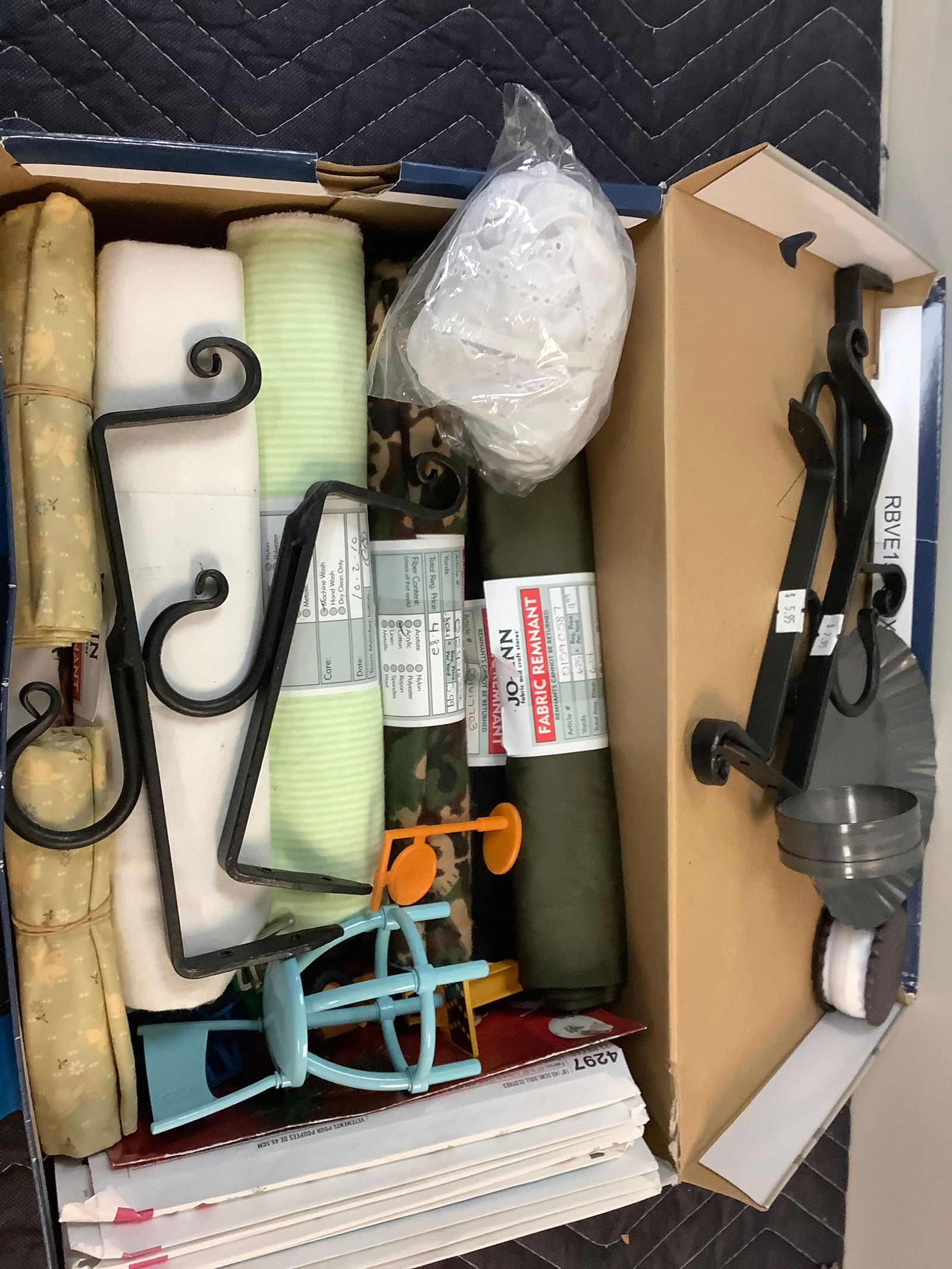 Lot of Sewing Patterns, Fabric and More (1 of 1)