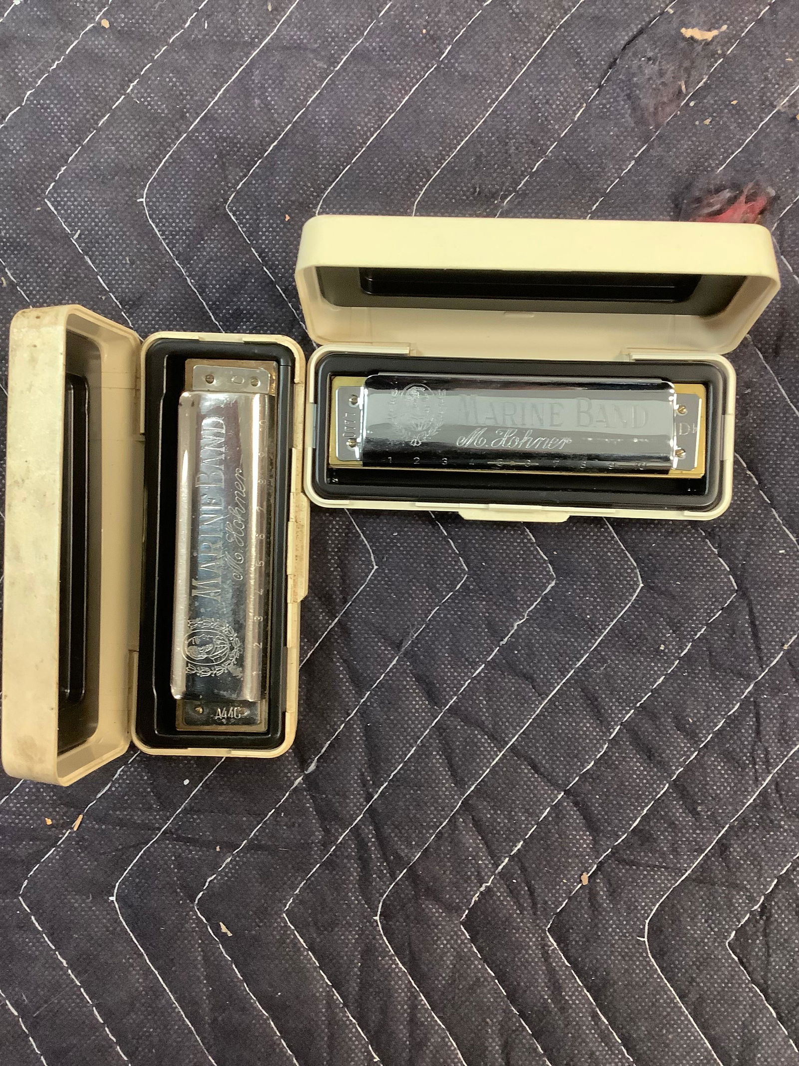 Two Marine Band M.Hohner Harmonicas (1 of 1)