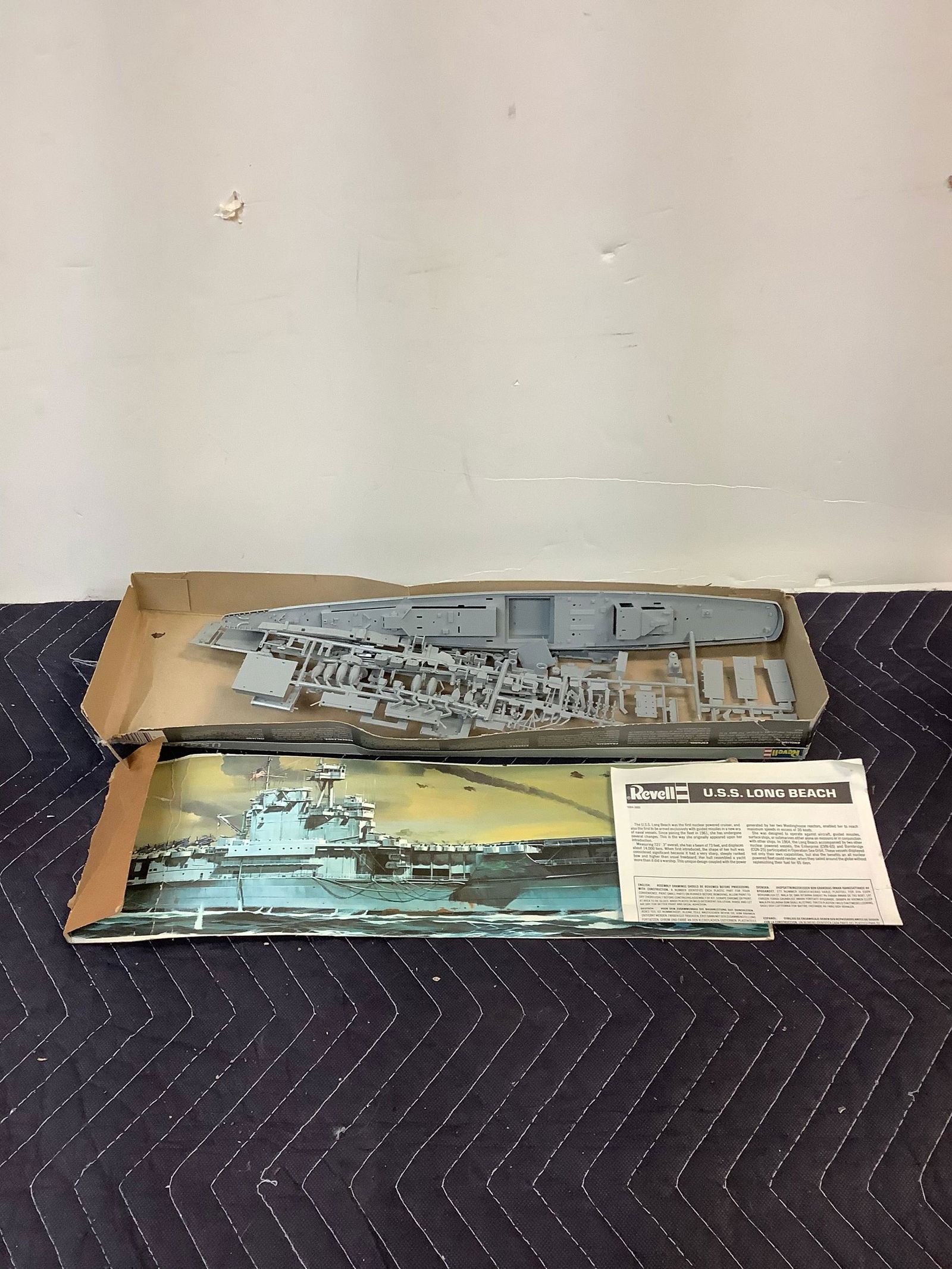 Revell U.S.S. Long Beach Model Kit (1 of 1)