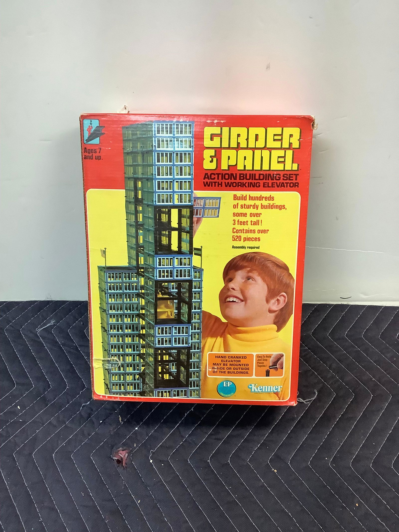 Vintage Kenner Girder & Panel Action Building Set w/ Working Elevator (1 of 1)