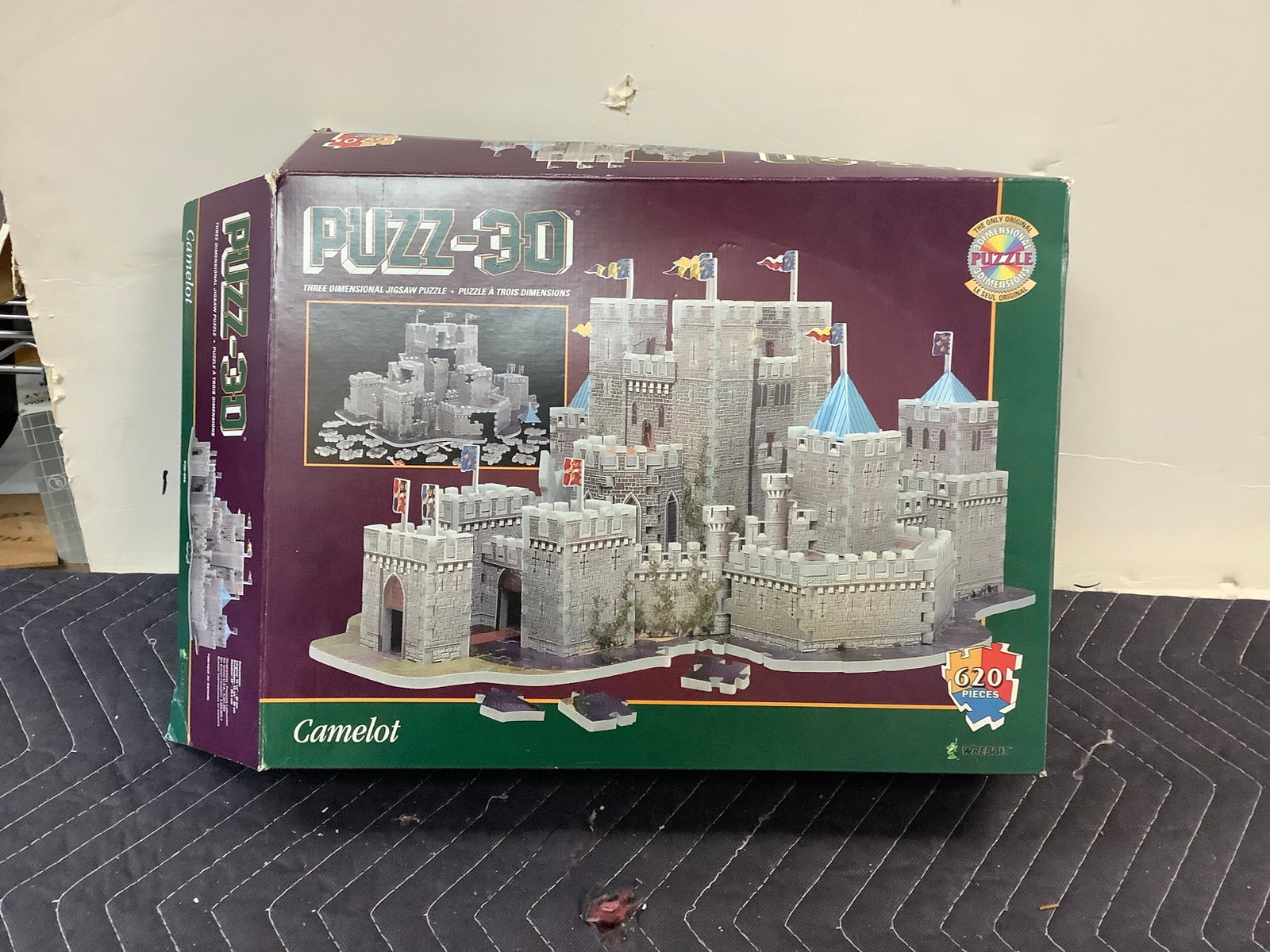 Camelot 3-D Jigsaw Puzzle: Camelot 3-D Jigsaw Puzzle
