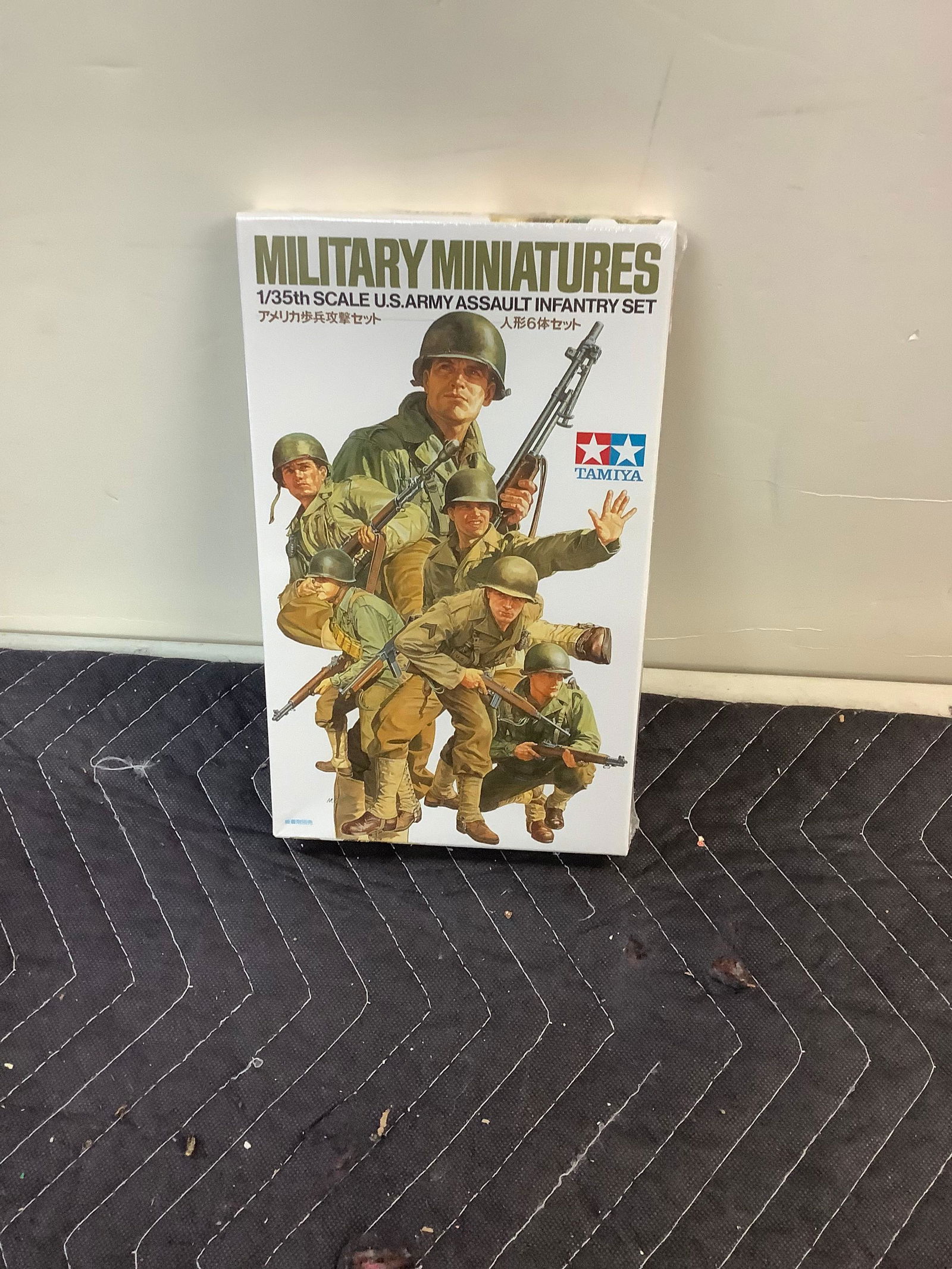 Sealed Tamiya Military Miniatures 1/35th Scale U.S. Army Assault Infantry Set (1 of 1)