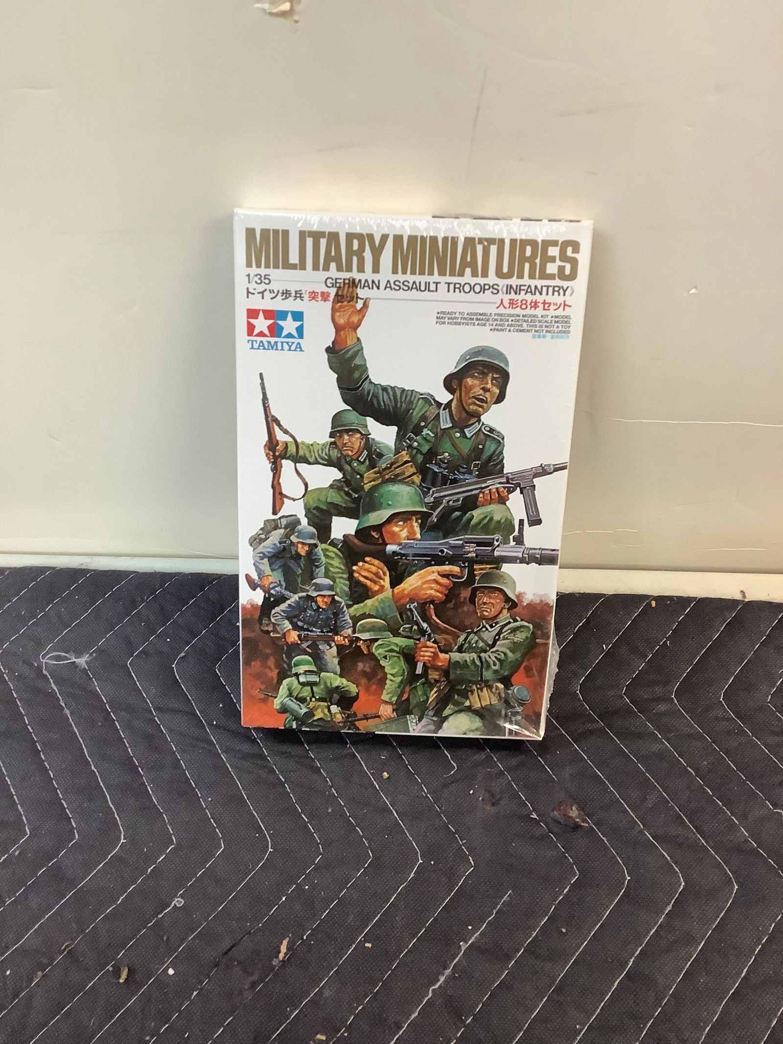 Sealed Tamiya Military Miniatures 1/35 German Assault Troops Infantry (1 of 1)