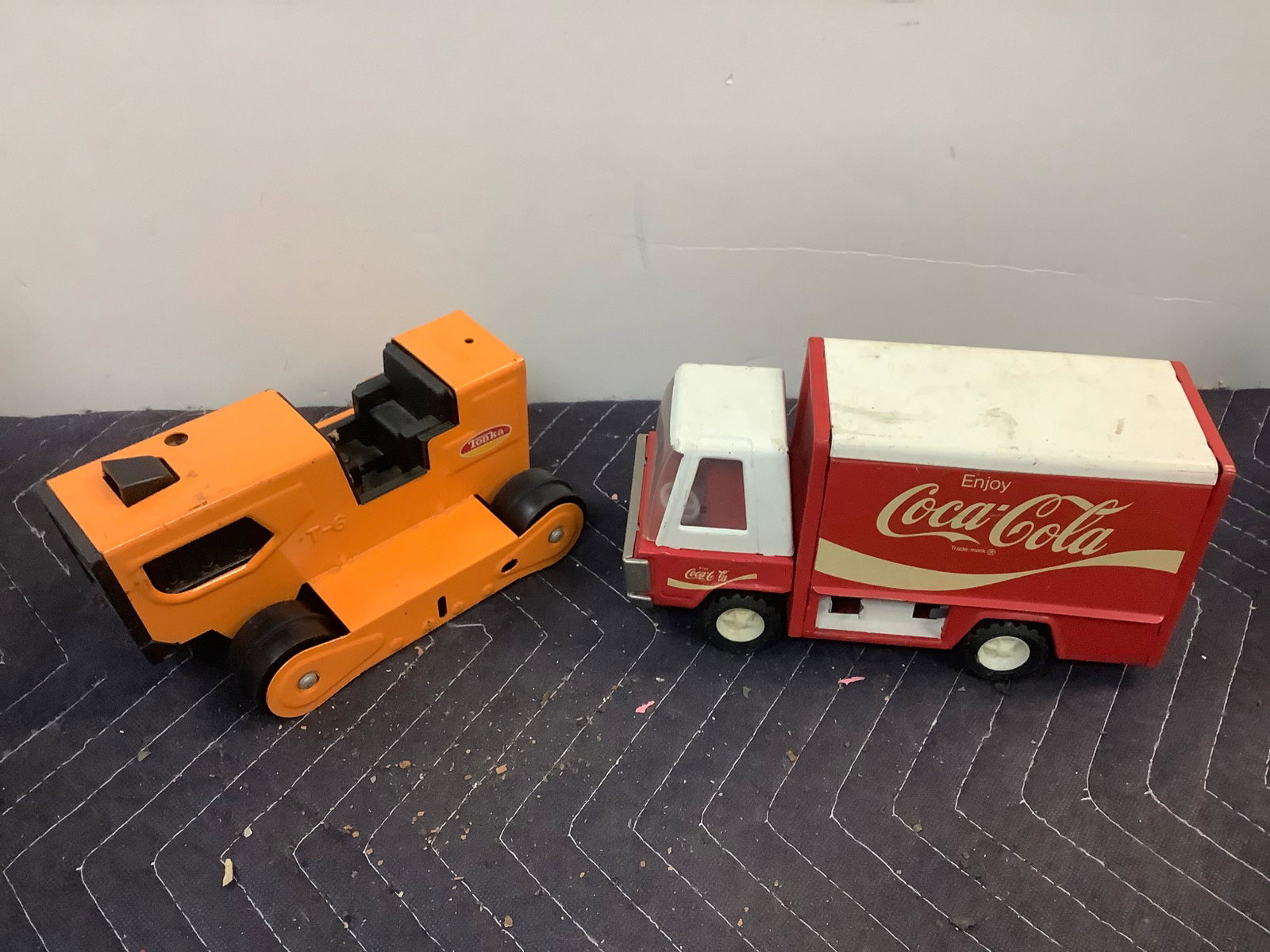 Coca-Cola Truck and Tonka Truck: Coca-Cola Truck and Tonka Truck
