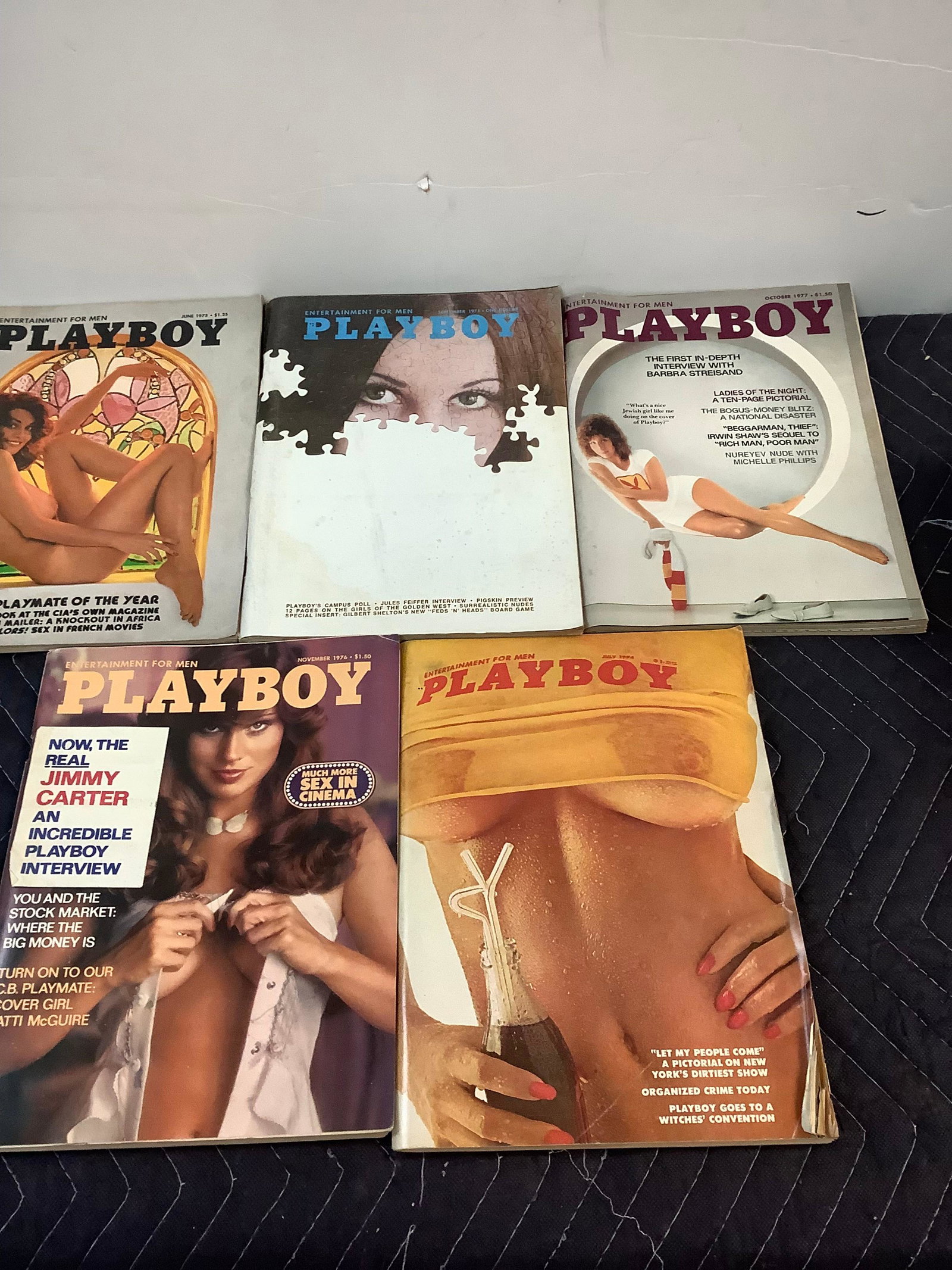 Lot of 70's playboy magazines: Lot of 70's playboy magazines