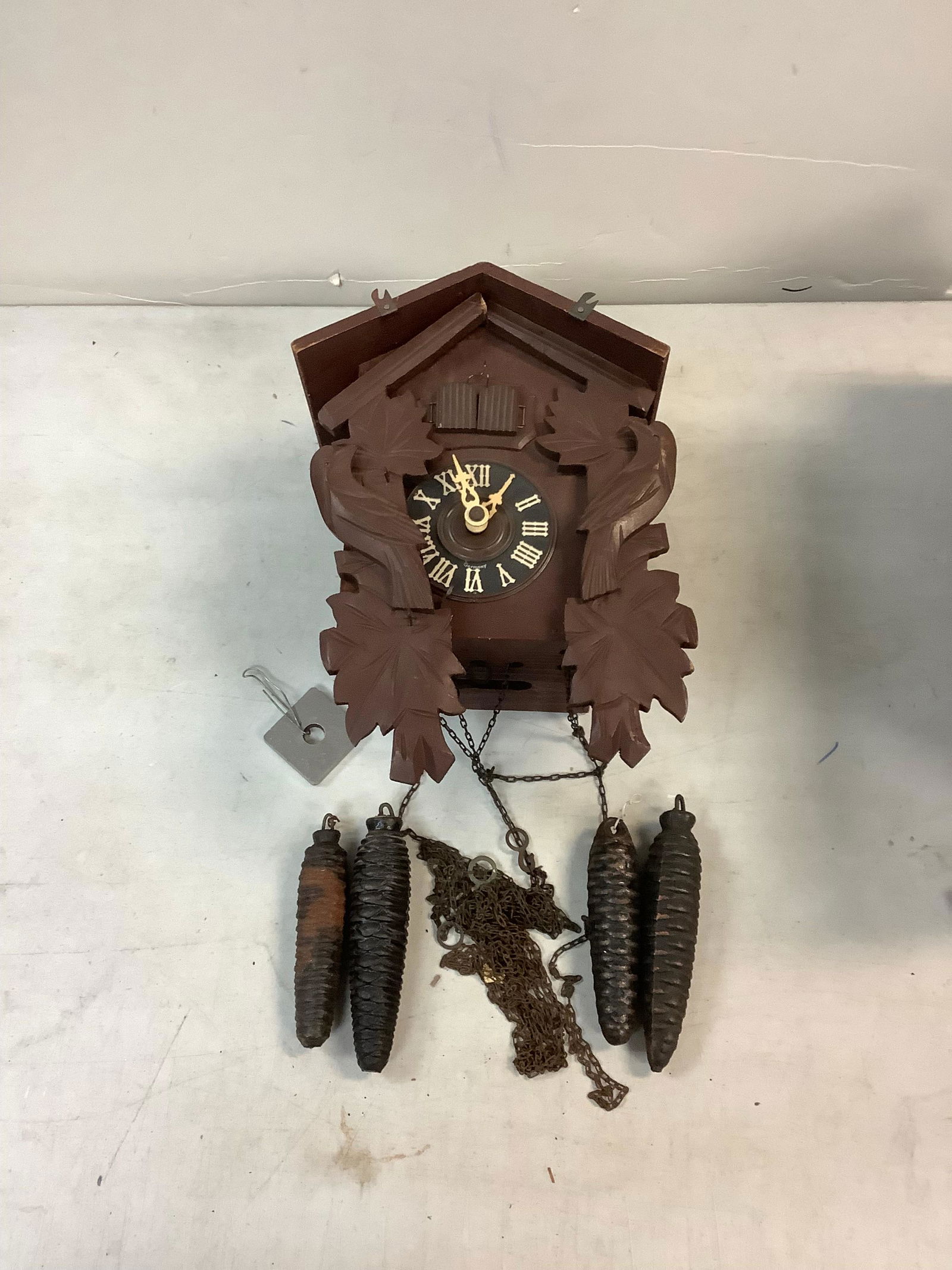 coco bird clock need of repair: coco bird clock need of repair