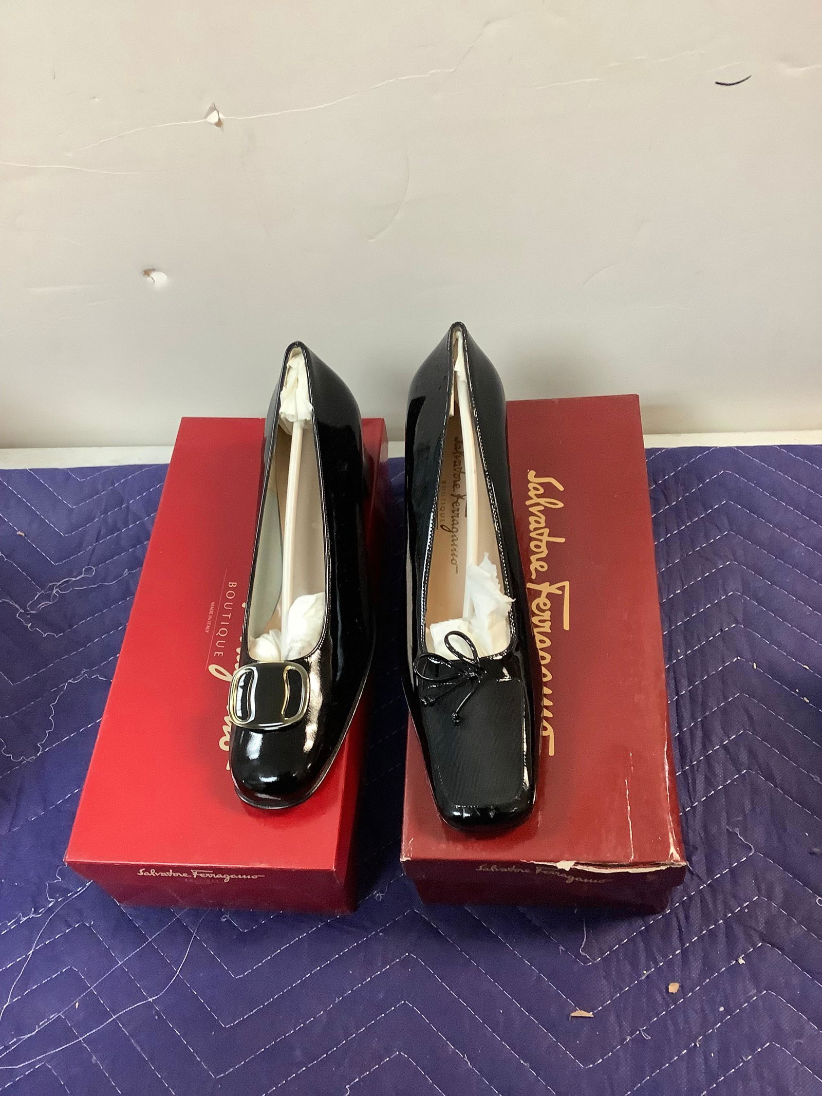 Lot of Two New Salvatore Ferragamo Women's Shoes Size 9: Lot of Two New Salvatore Ferragamo Women's Shoes Size 9