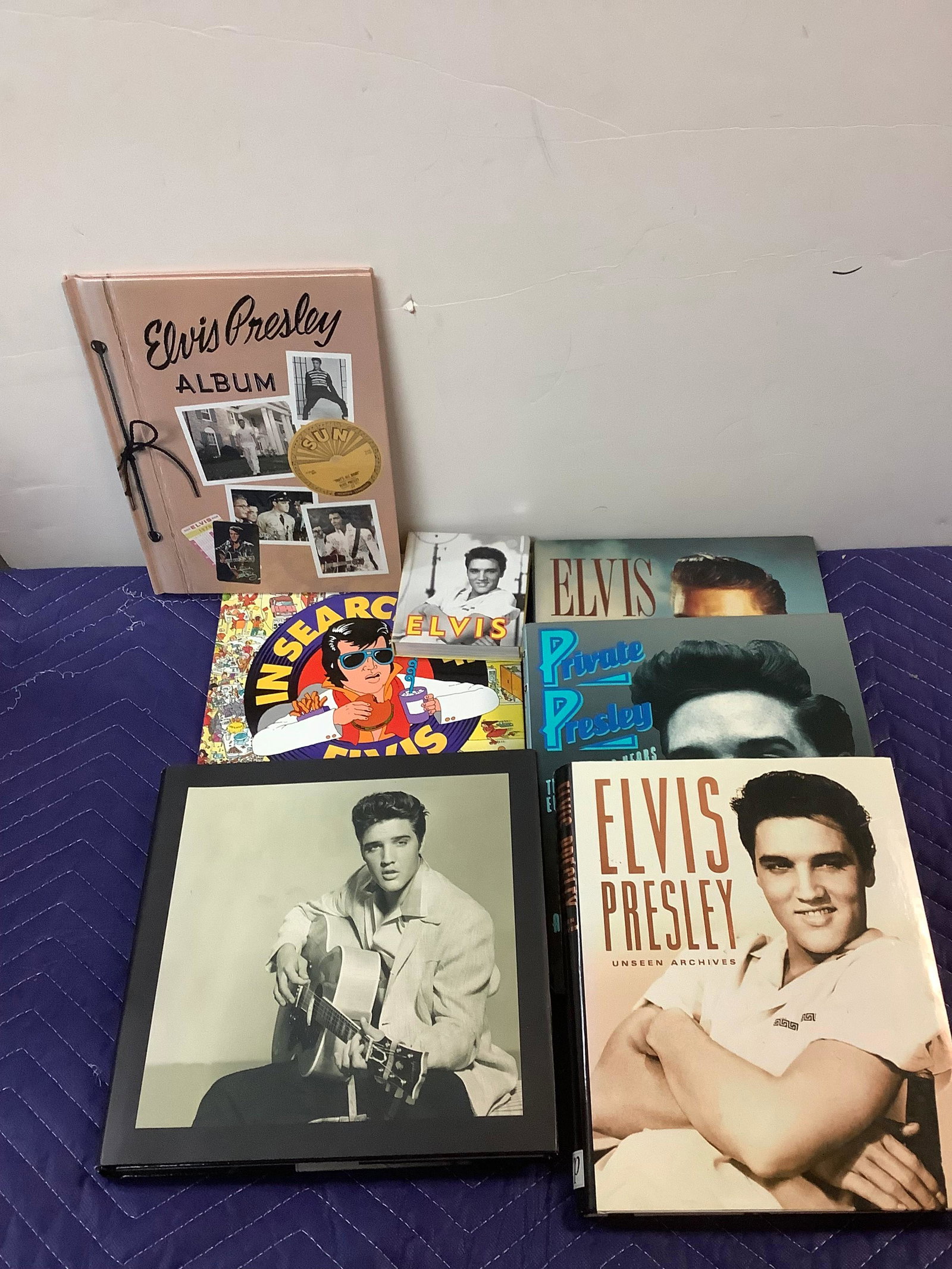 Lot of Elvis Presley Books (1 of 1)