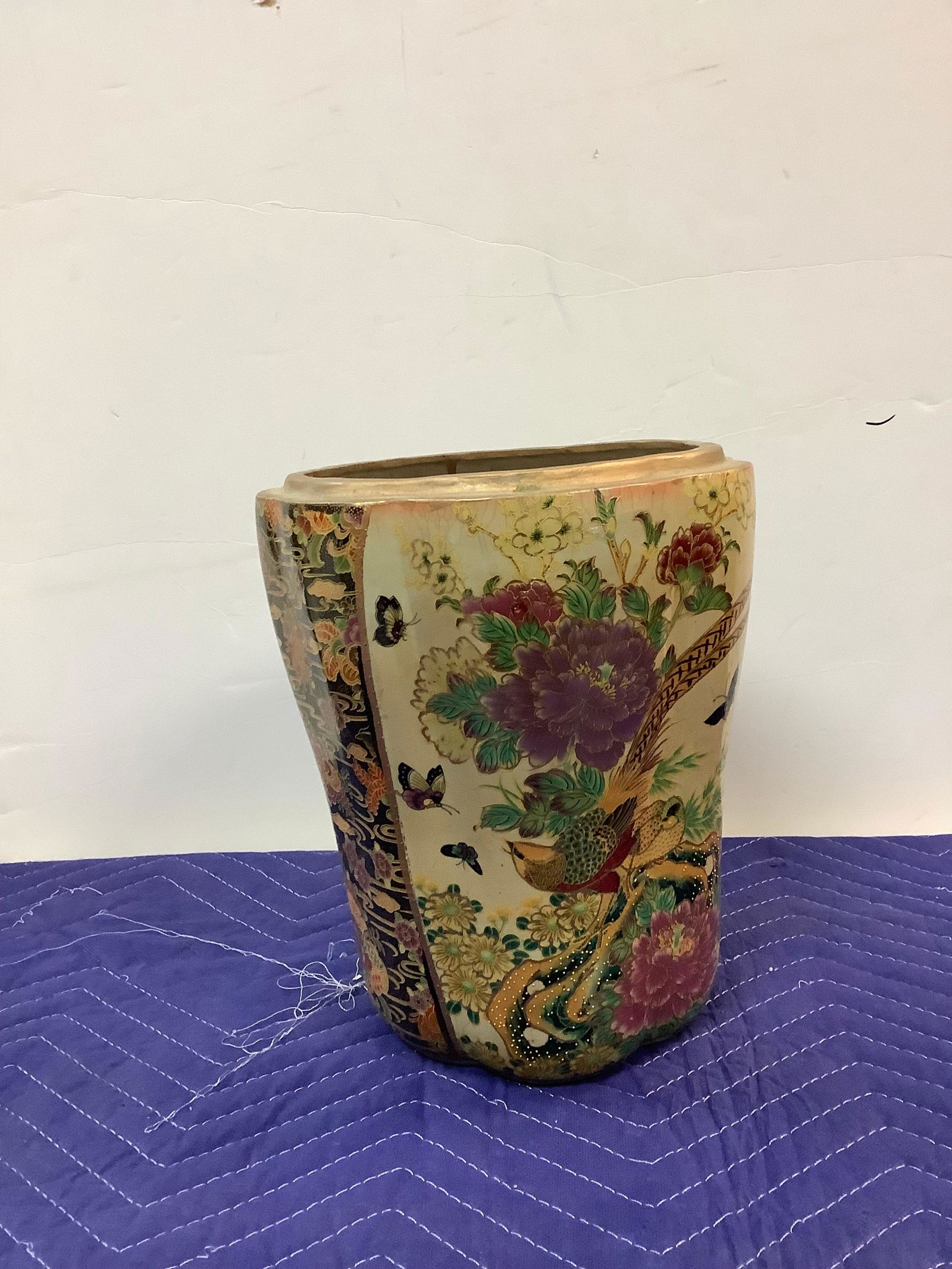 Royal Satsuma Oriental Planter 11" (1 of 1)