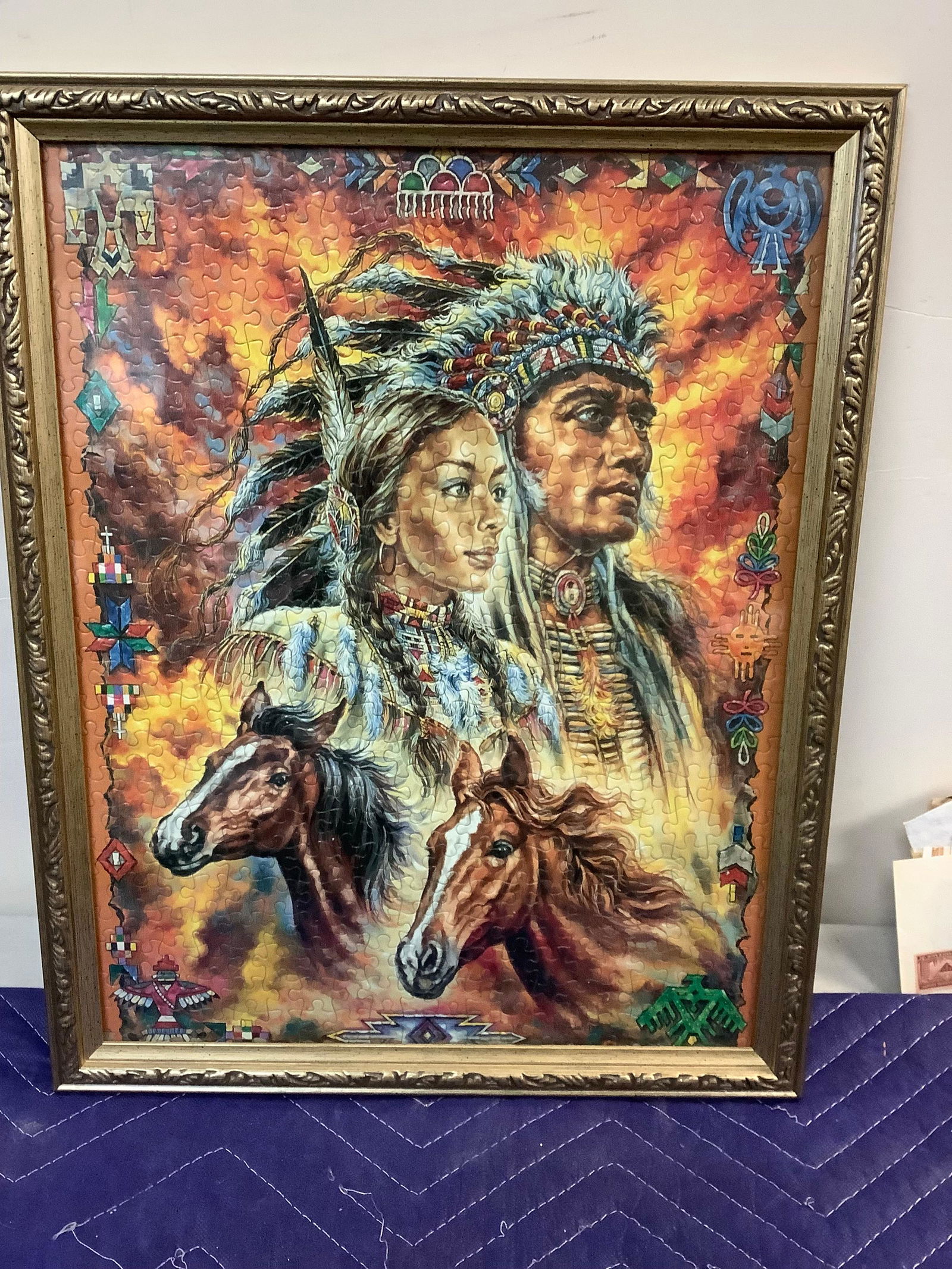 Framed Puzzle Picture 16x19.5 (1 of 1)