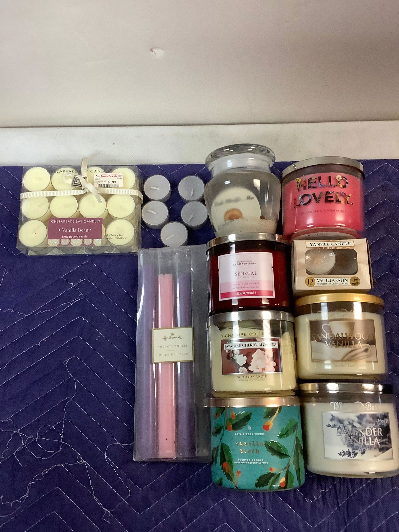 Lot of New Bath & Body Works, Yankees and More Candles (1 of 1)