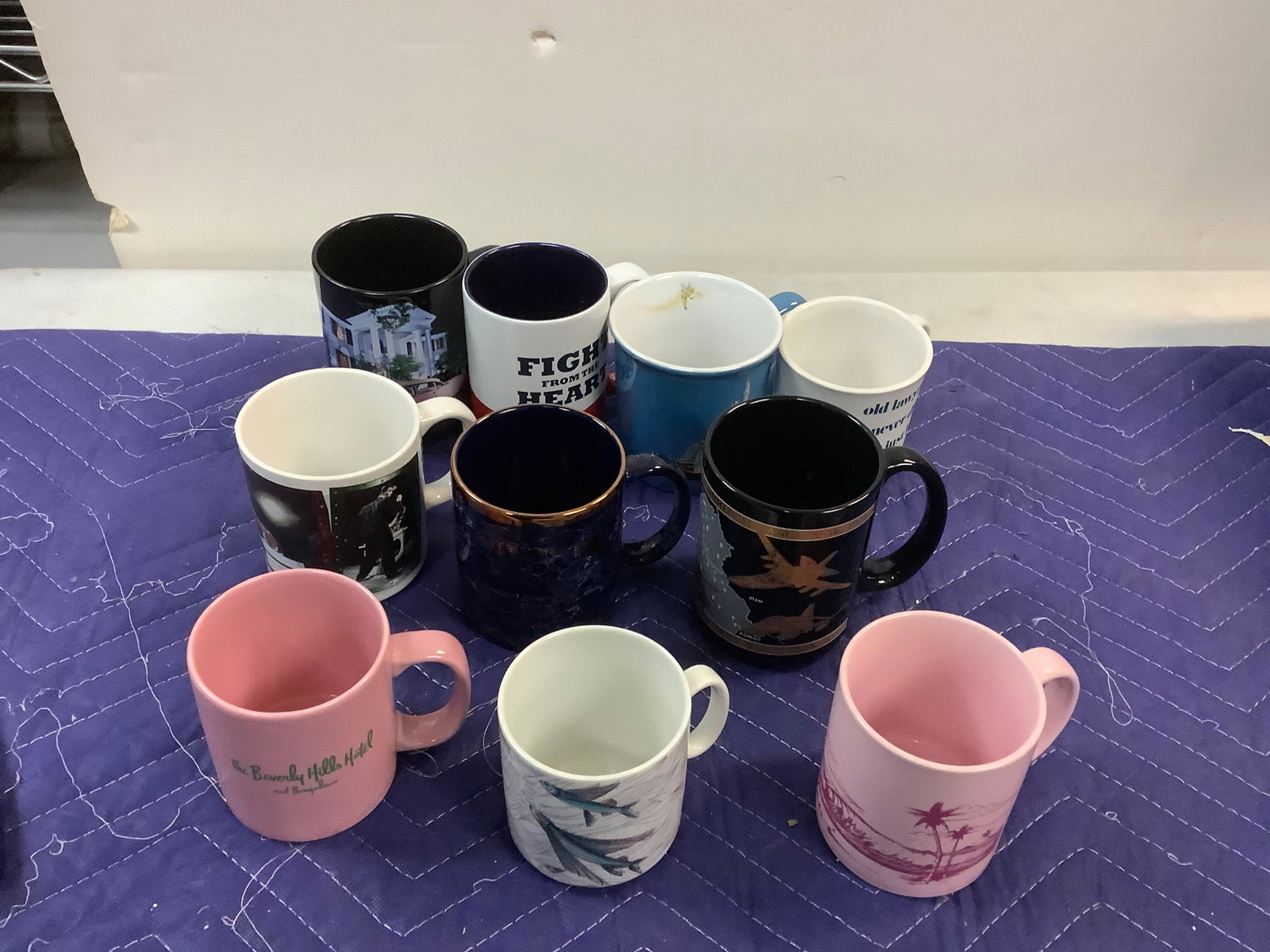 Lot of Elvis Presley, disney world and more mugs: Lot of Elvis Presley, disney world and more mugs