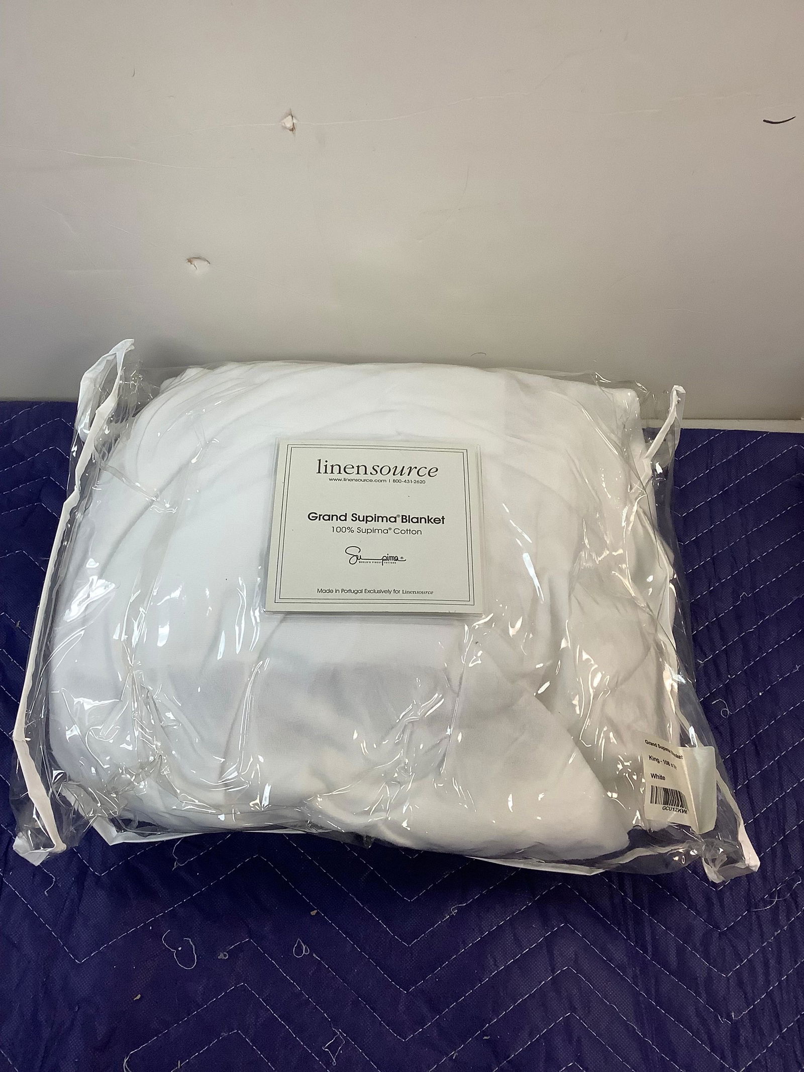 New Linensource Grand Supima Blanket Size King (1 of 1)