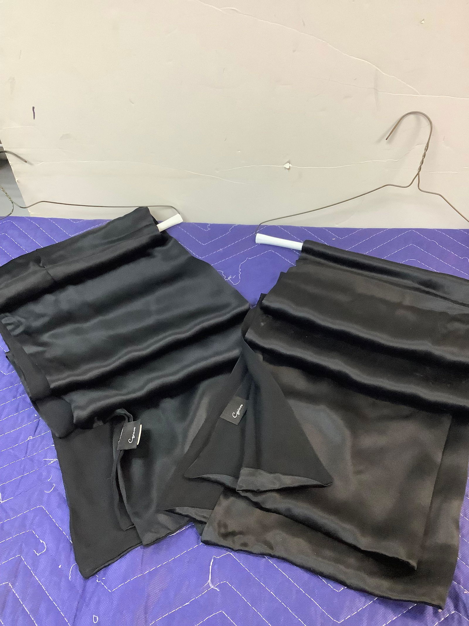 Lot of 2 Cejon 100 Percent Silk Shawls (1 of 1)