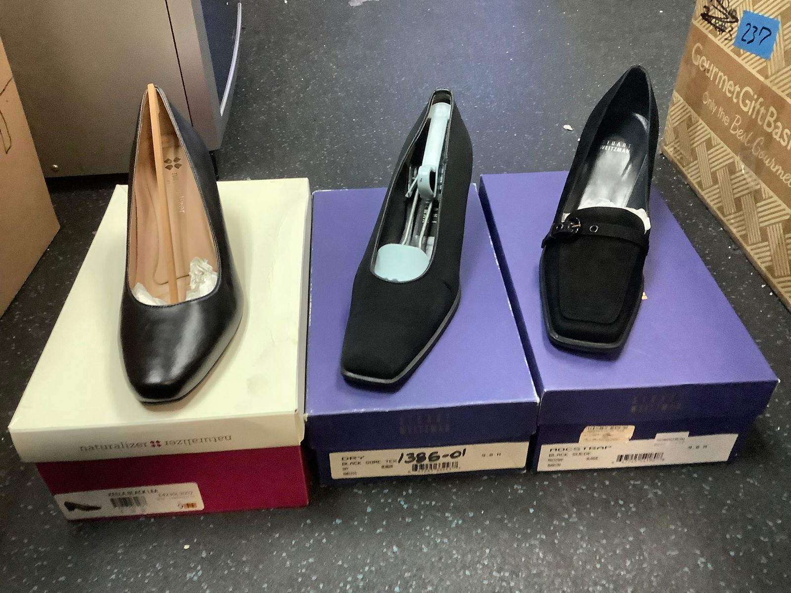 Lot of 2 Stuart Weitzman Shoes (1 Pair New) and NIB Naturalizer Shoes All Sizes 9 (1 of 1)