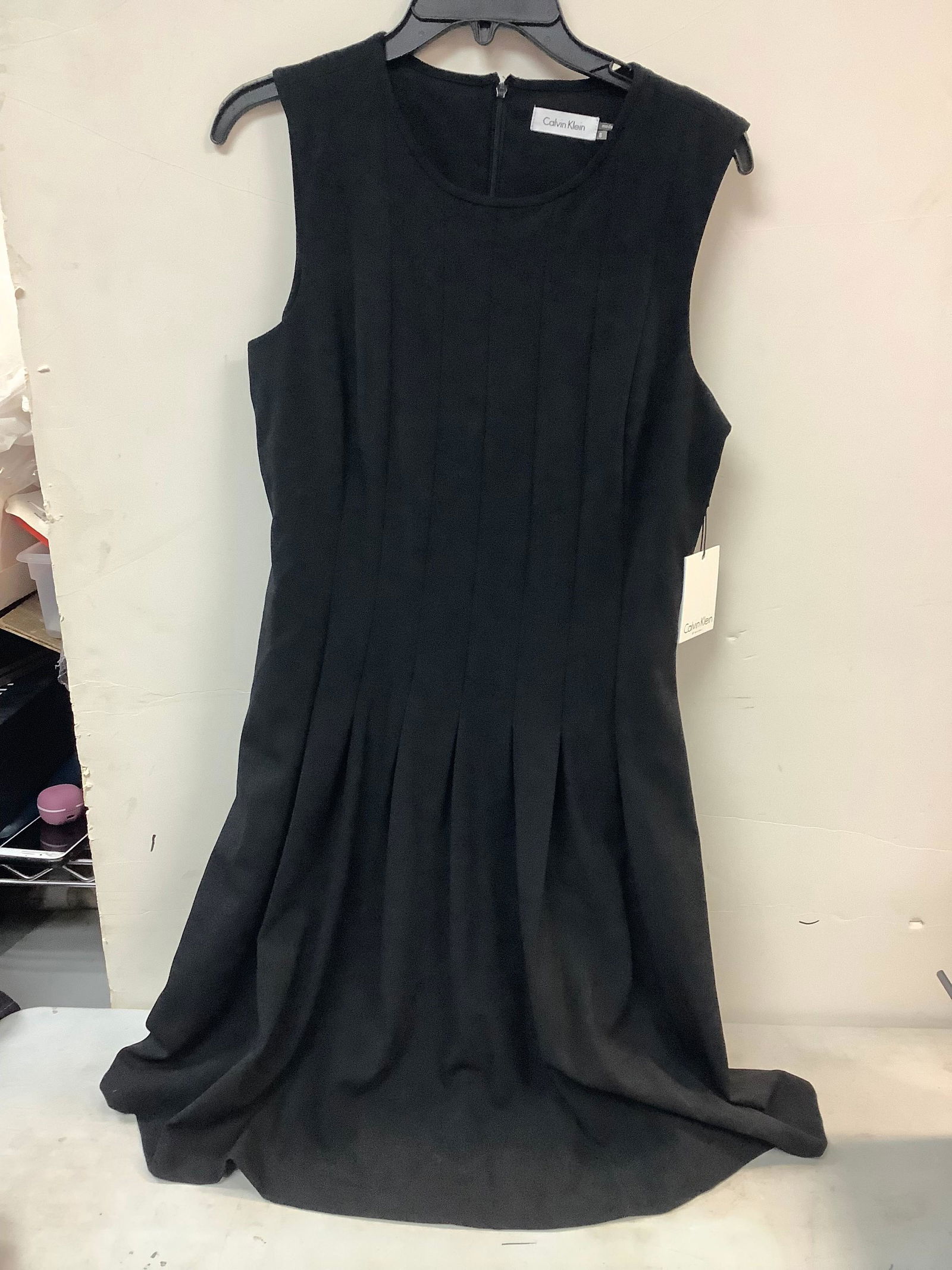 New with Tags calvin klein black dress size 8 (1 of 1)