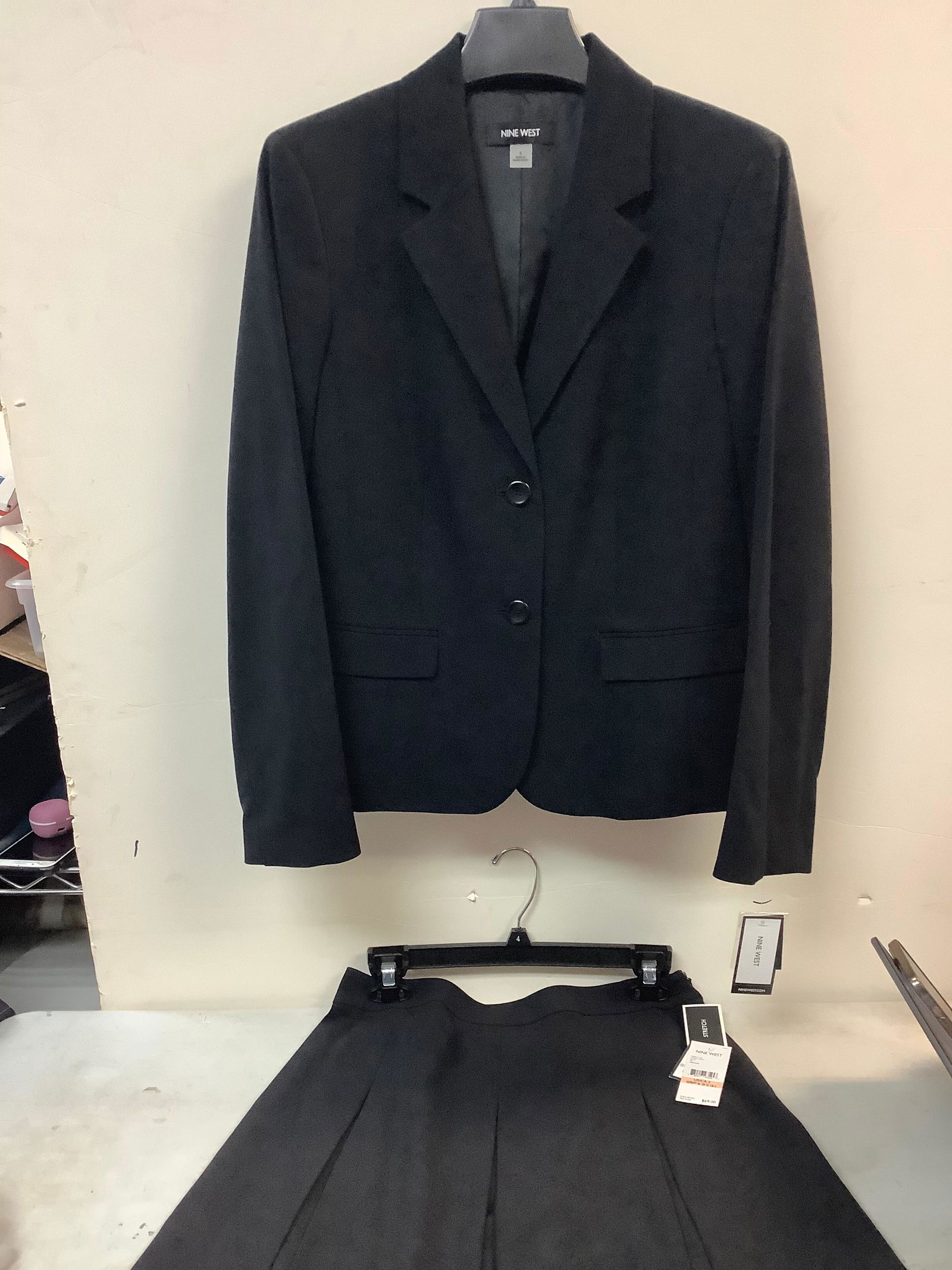 New with Tags nine west jacket size 8 skirt size 2 (1 of 1)