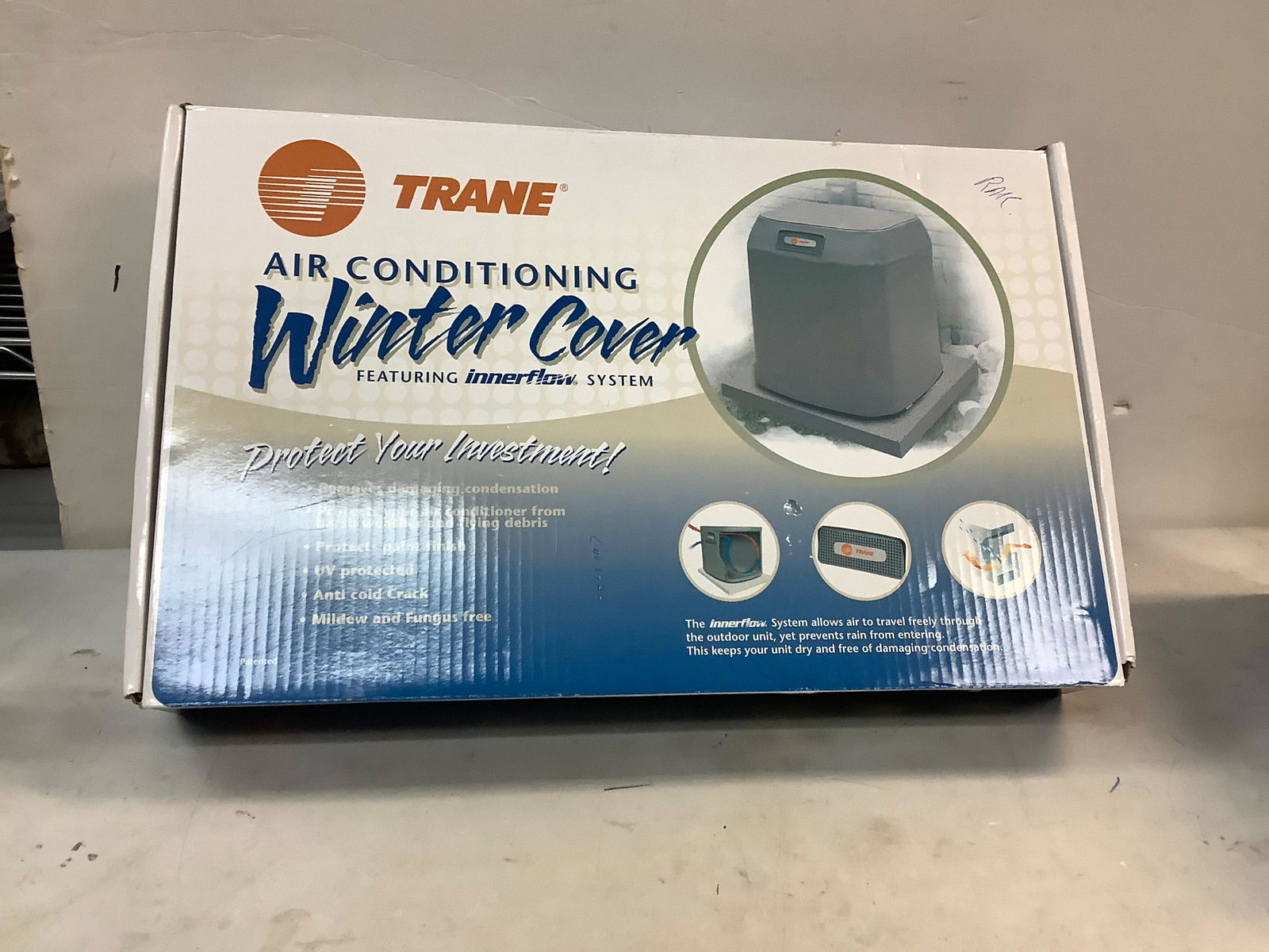 Trane air conditioning winter cover (1 of 1)