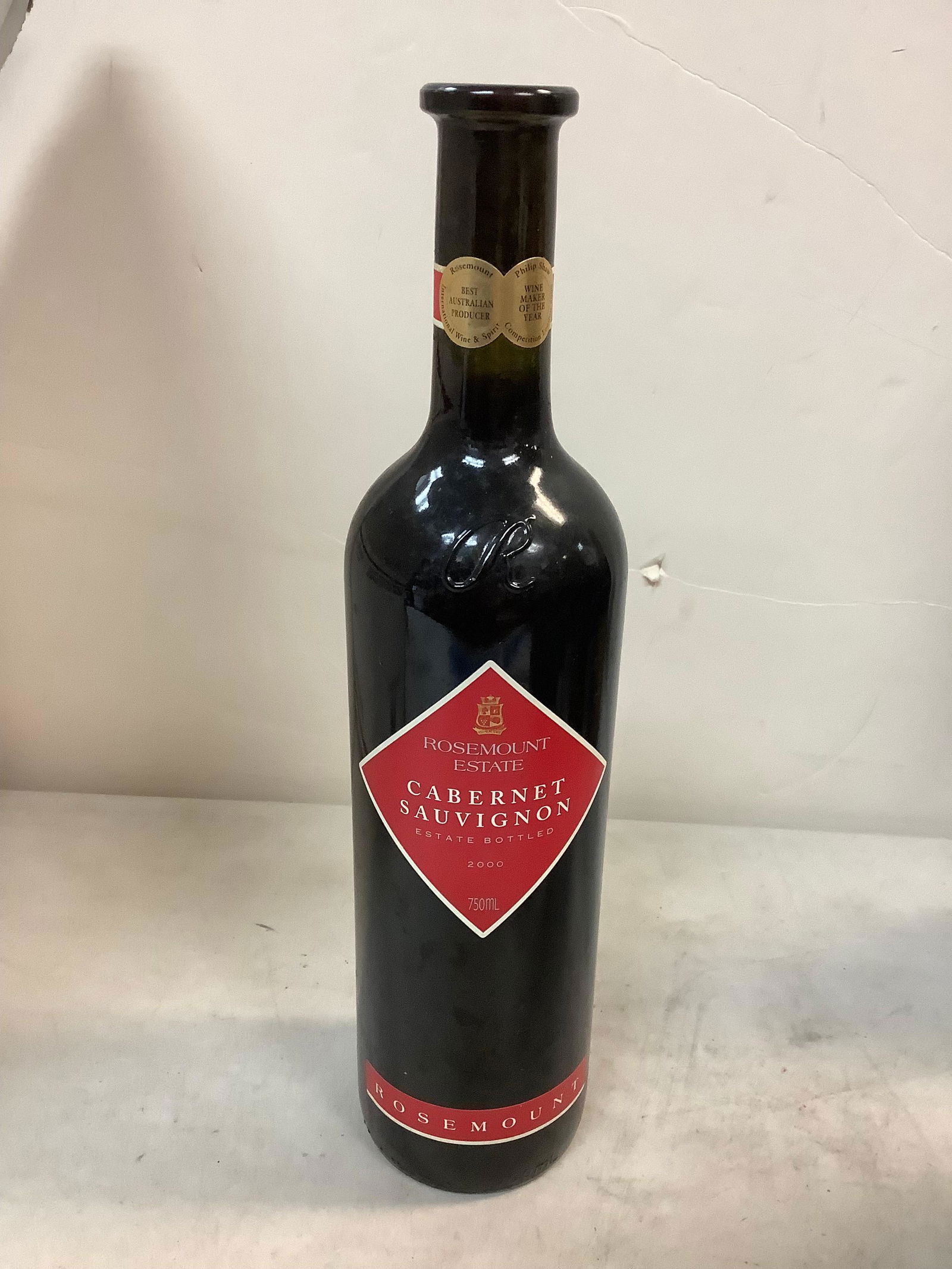 2000 ROSEMOUNT ESTATE CABERNET SAUVIGNON ESTATE BOTTLED sealed 750ml (1 of 1)