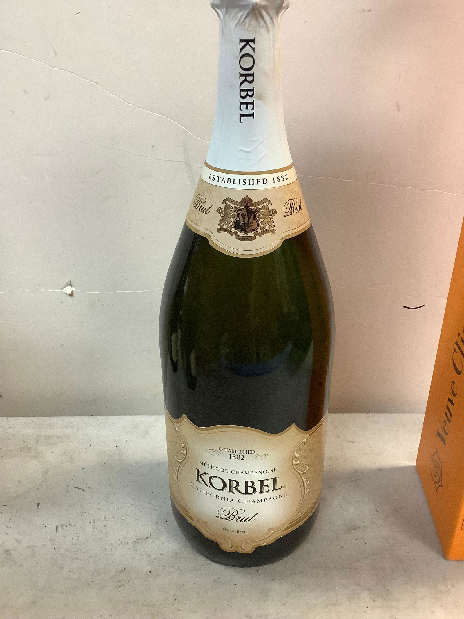 Sealed Korbel Brut Champagne (1 of 1)